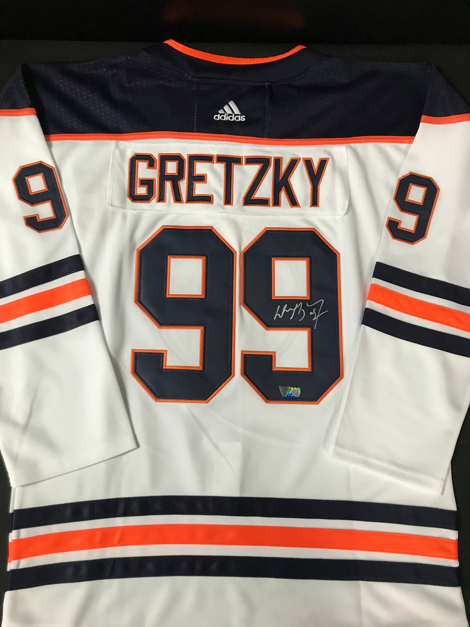 WAYNE GRETZKY SIGNED EDMONTON OILERS JERSEY - ACE COA: Prices are in Canadian dollars
