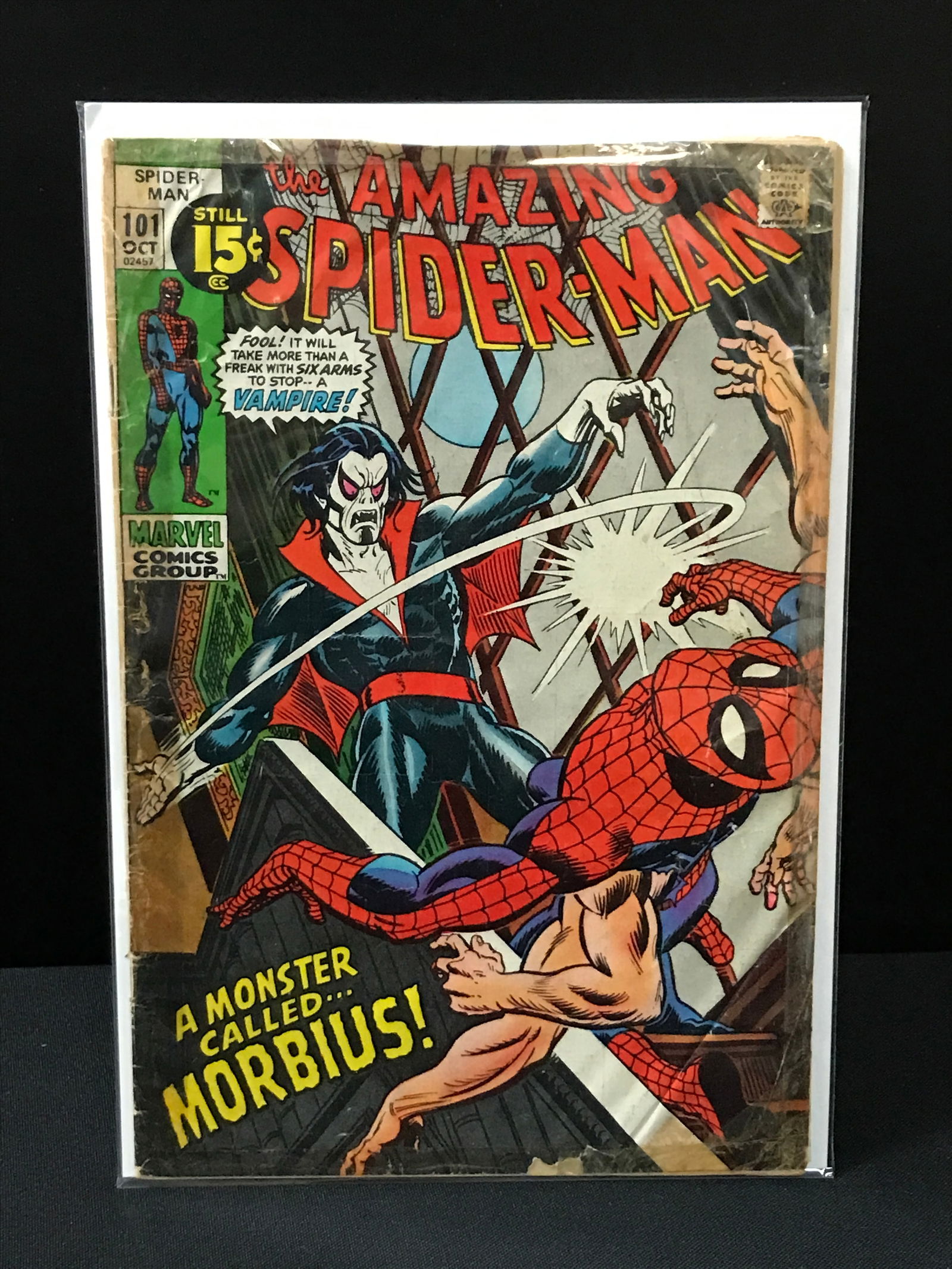 THE AMAZING SPIDERMAN #101 - MARVEL COMICS: Prices are in Canadian dollars