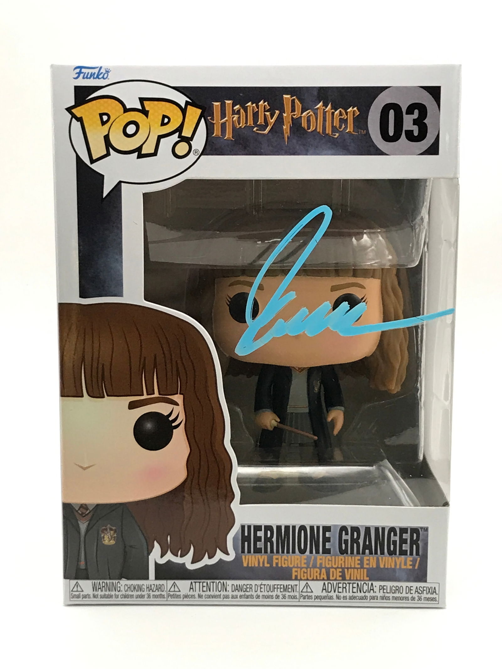 EMMA WATSON SIGNED HERMIONE GRANGER HARRY POTTER FUNKO POP - KB COA (1 of 2)