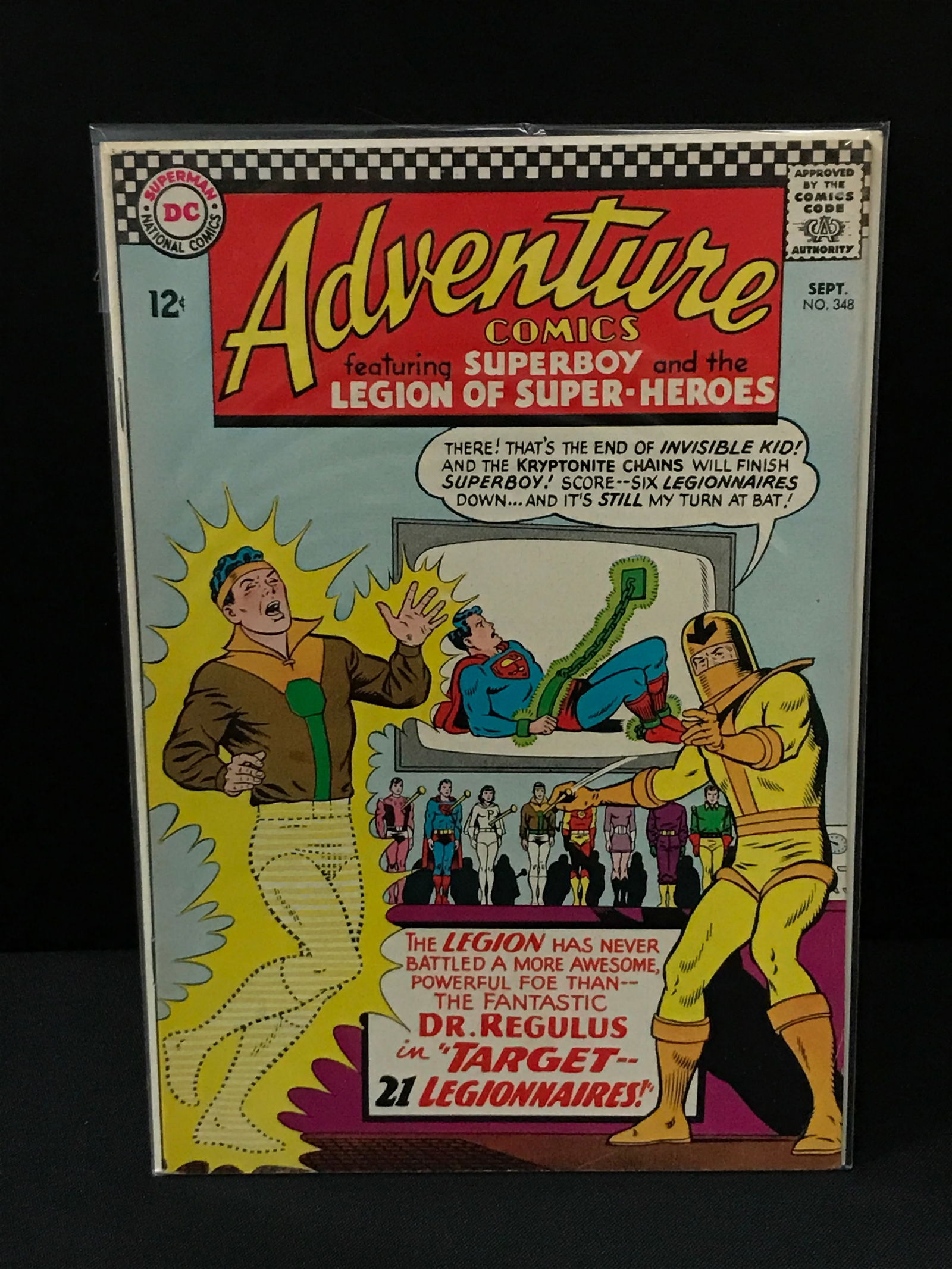 DC COMICS NO.348 ADVENTURE COMICS: Prices are in Canadian dollars