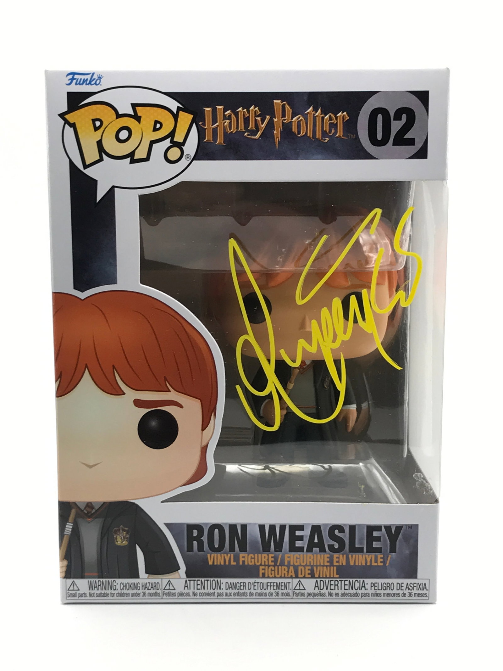 RUPERT GRINT SIGNED RON WEASLEY FUNKO POP - KB COA: Prices are in Canadian dollars