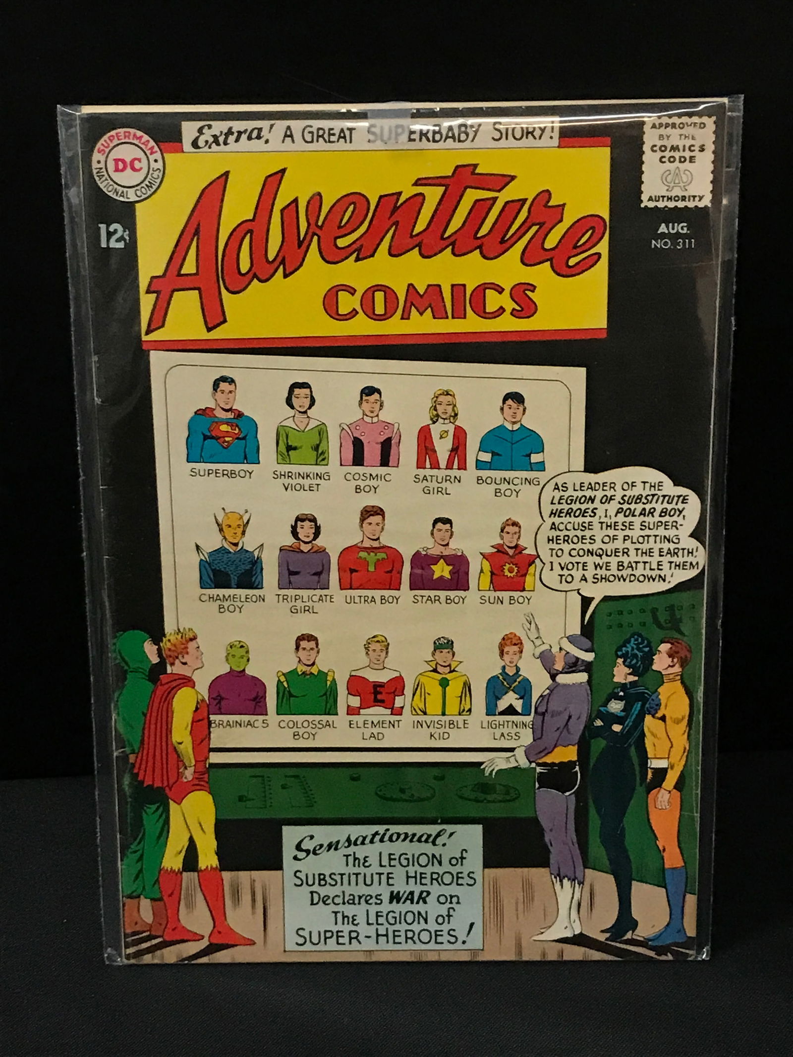 DC COMICS NO.311 ADVENTURE COMICS: Prices are in Canadian dollars