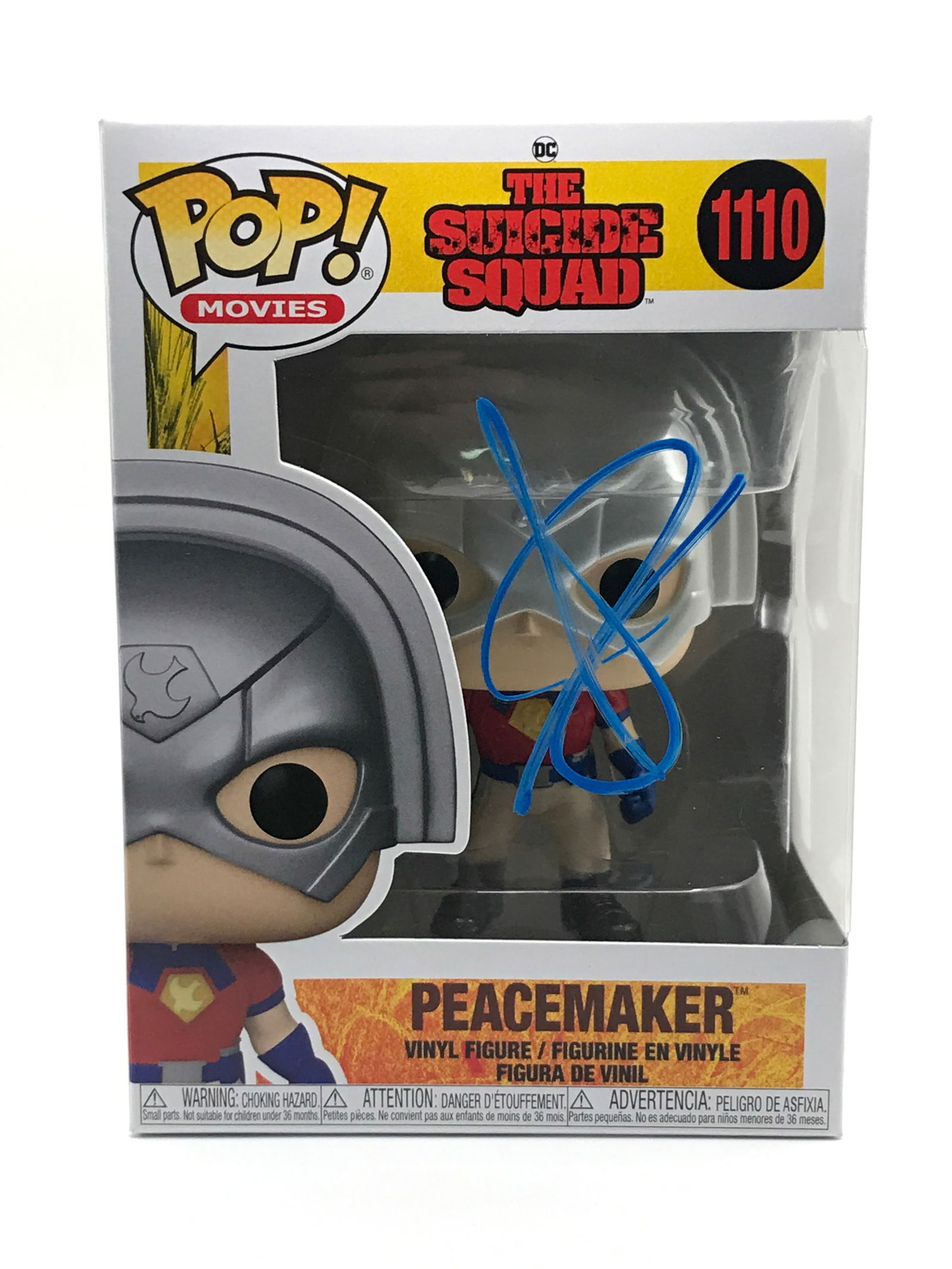 John Cena SIGNED PEACEMAKER FUNKO POP - WWOC COA (1 of 2)