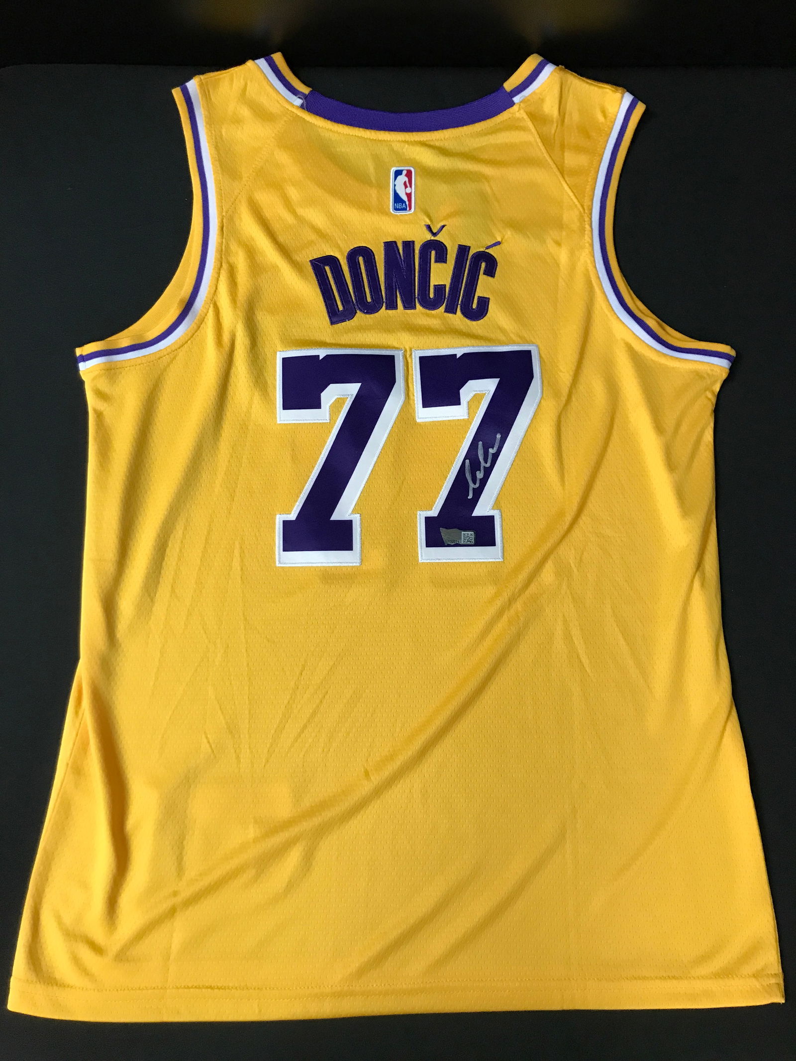 LUKA DONCIC SIGNED LOS ANGELES LAKERS JERSEY - ACE COA (1 of 3)