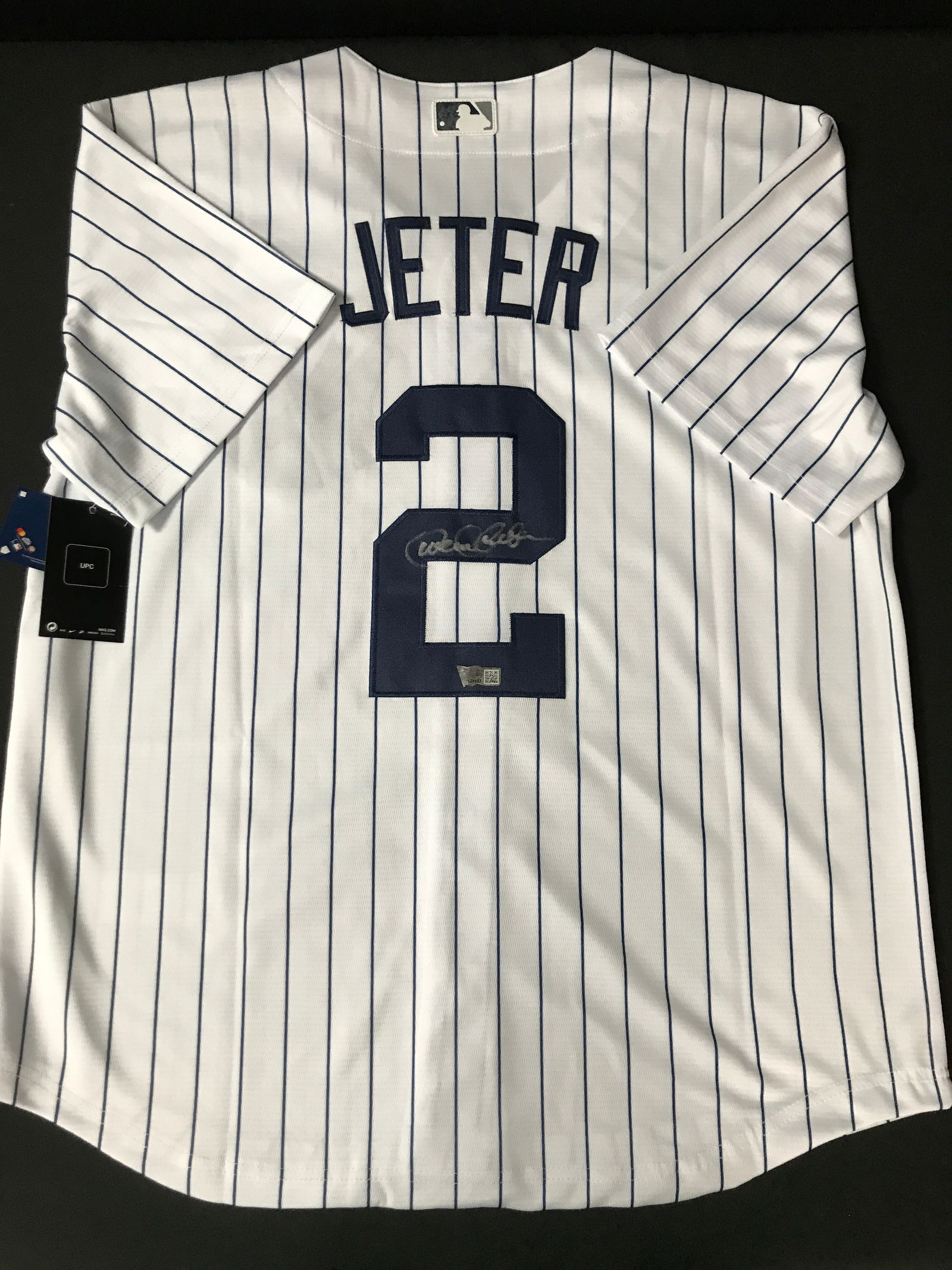 DEREK JETER SIGNED NEW YORK YANKEES JERSEY - ACE COA (1 of 3)