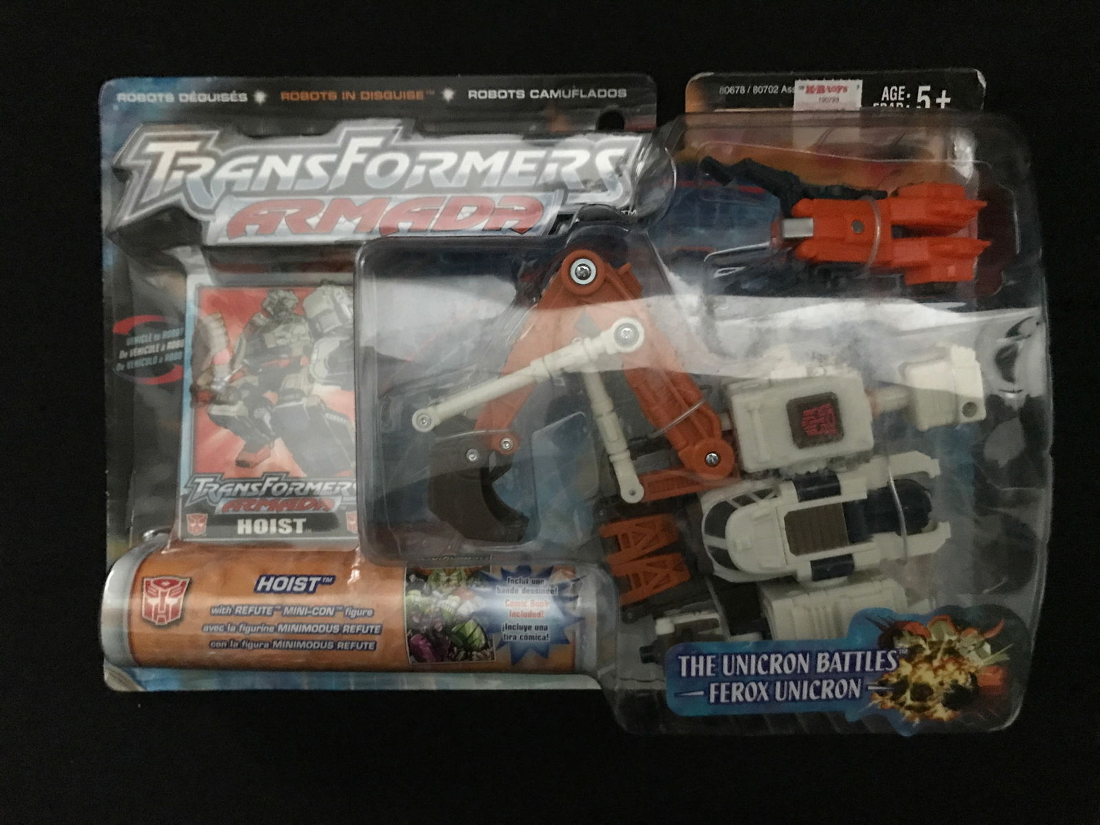 TRANFORMERS ARMADA HOIST - IN ORIGINAL PACKAGING (1 of 2)