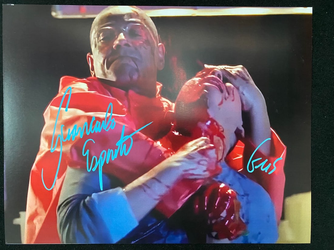 GIANCARLO ESPOSITO SIGNED BREAKING BAD 8X10 - WWOC COA: Prices are in Canadian dollars