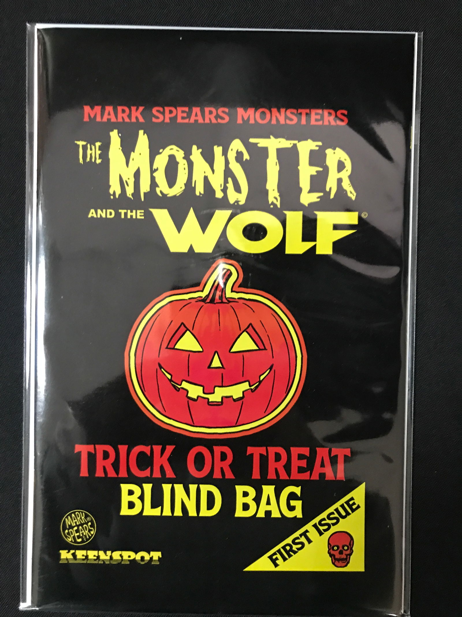 MARK SPEARS MONSTERS THE MONSTER AND THE WOLF TRICK OR TREAT BLIND BAG (1 of 1)