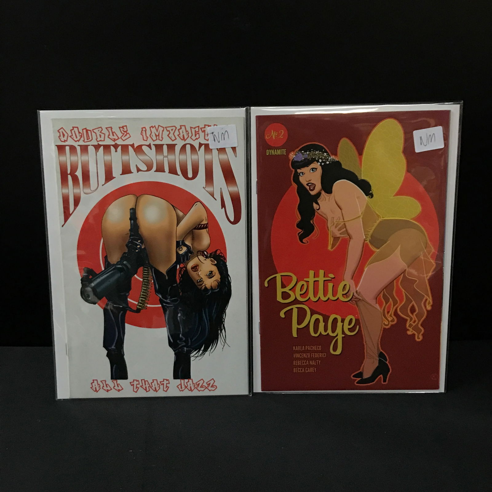 LOT OF 2 MATURE THEMED COMICS - VARIOUS PUBLISHERS: Prices are in Canadian dollars