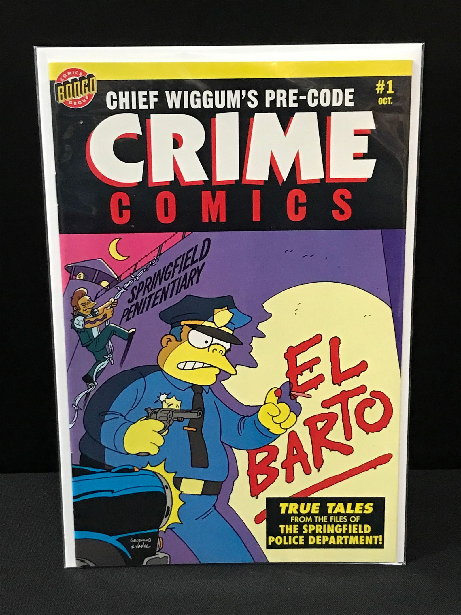 CHIEF WIGGUM'S PRE-CODE CRIME COMICS #1 - BONGO COMICS (1 of 1)
