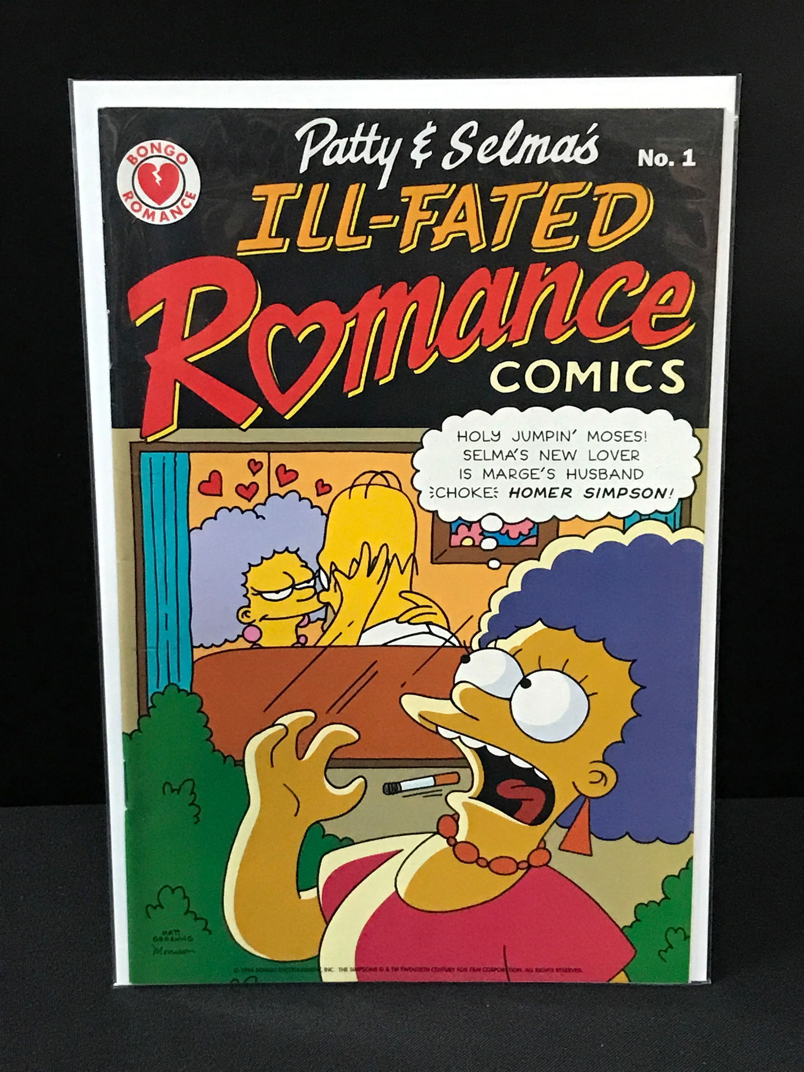 PATTY & SELMA'S ILL FATED ROMANCE COMICS #1 - BONGO ROMANCE COMICS (1 of 1)