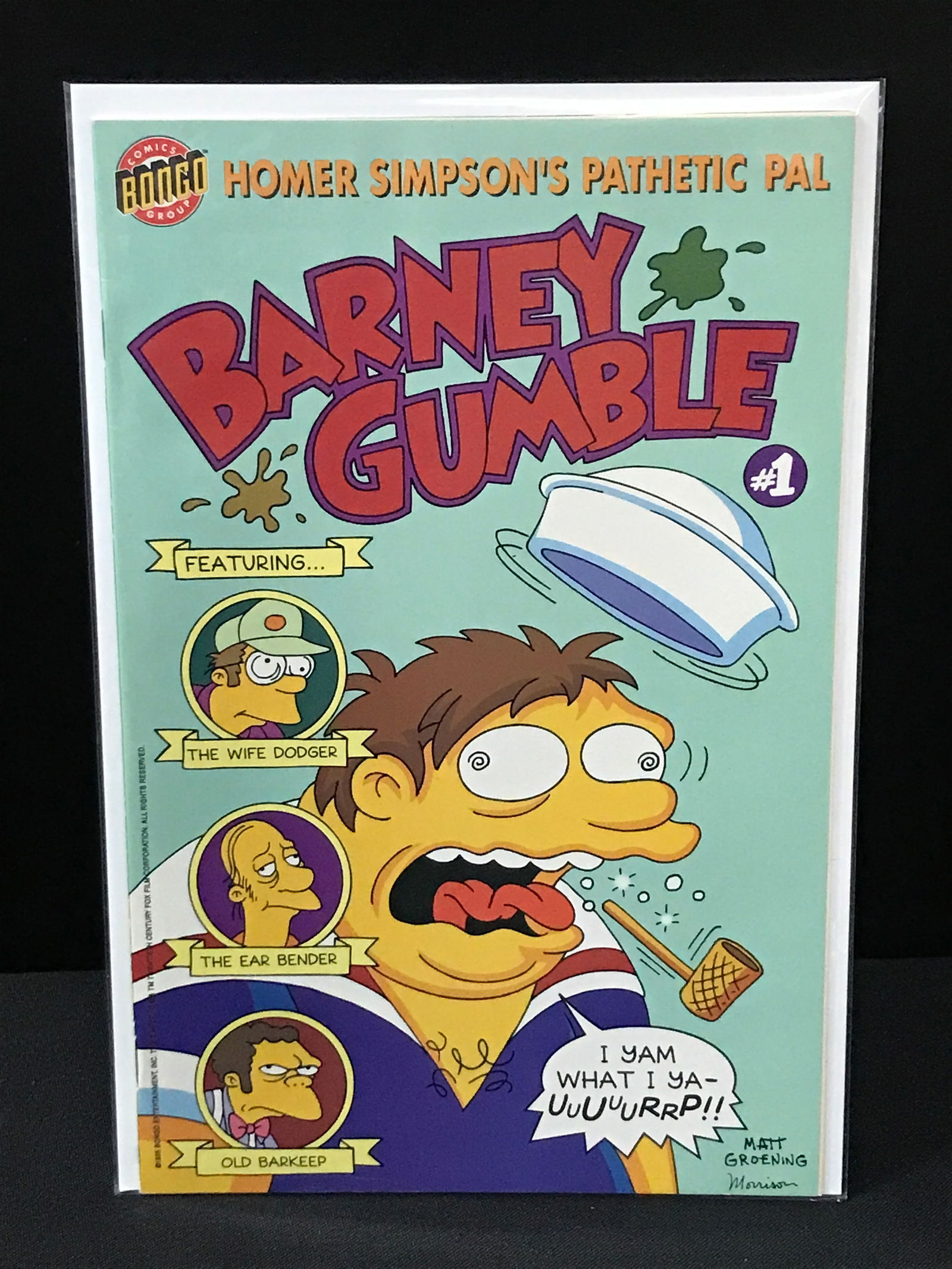 BARNEY GUMBLE #1 - BONGO COMICS (1 of 1)