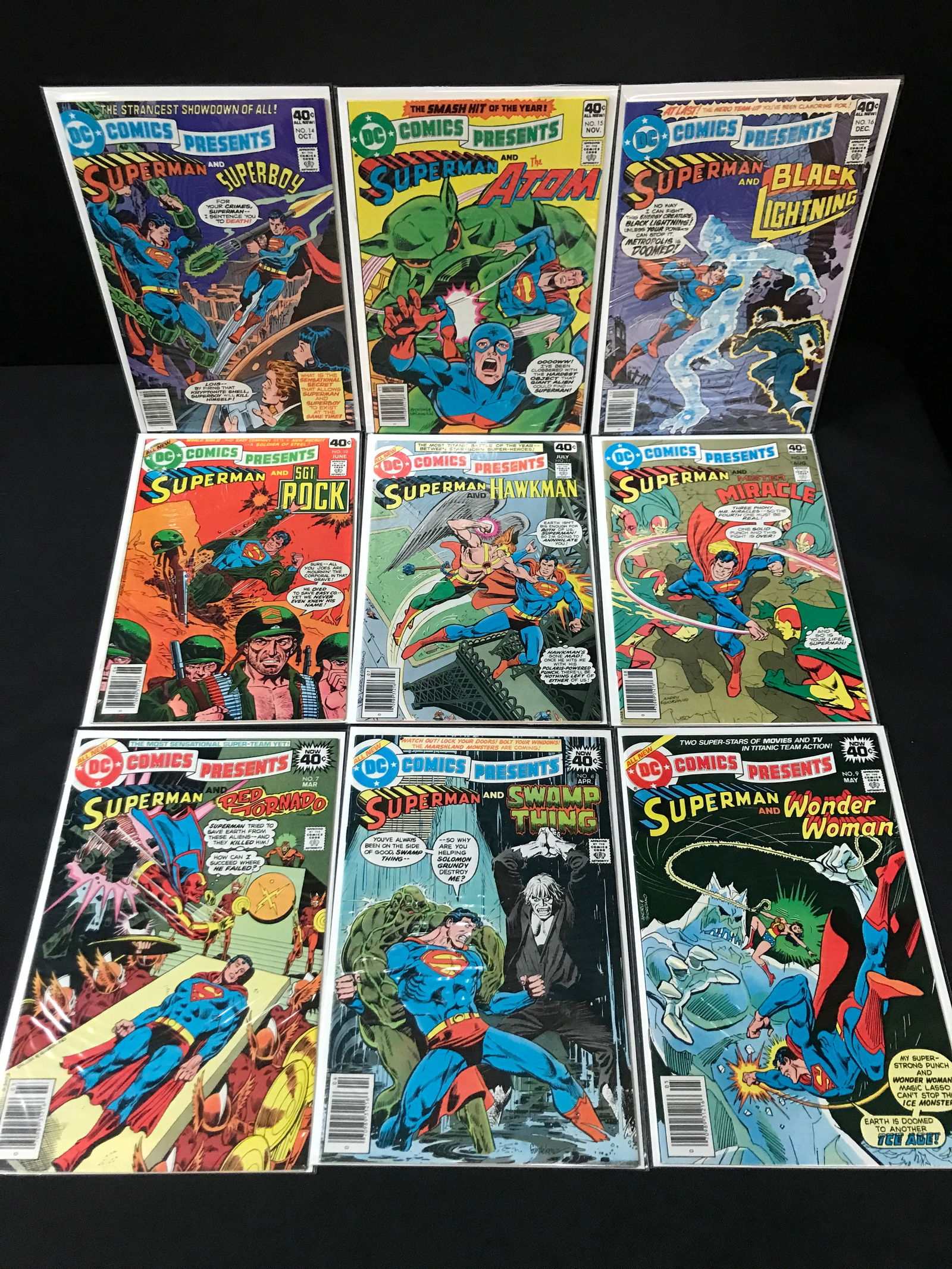 LOT OF 9 DC COMICS PRESENTS - DC COMICS (1 of 1)