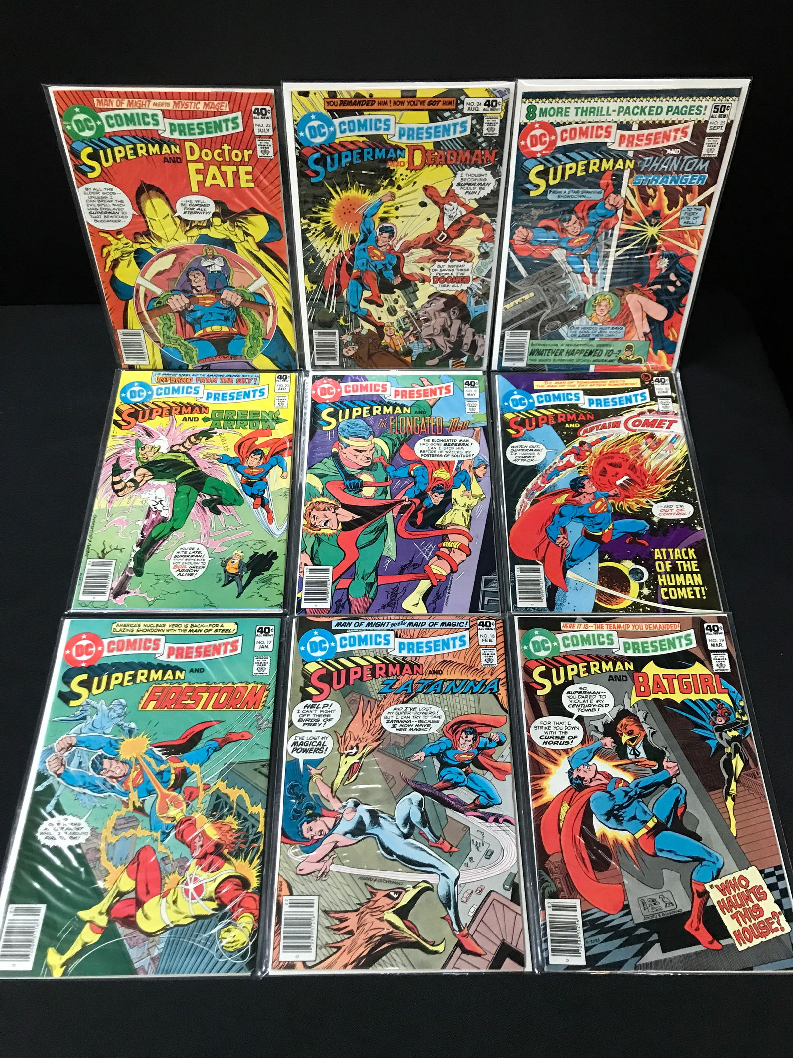 LOT OF 9 DC COMICS PRESENTS - DC COMICS (1 of 1)