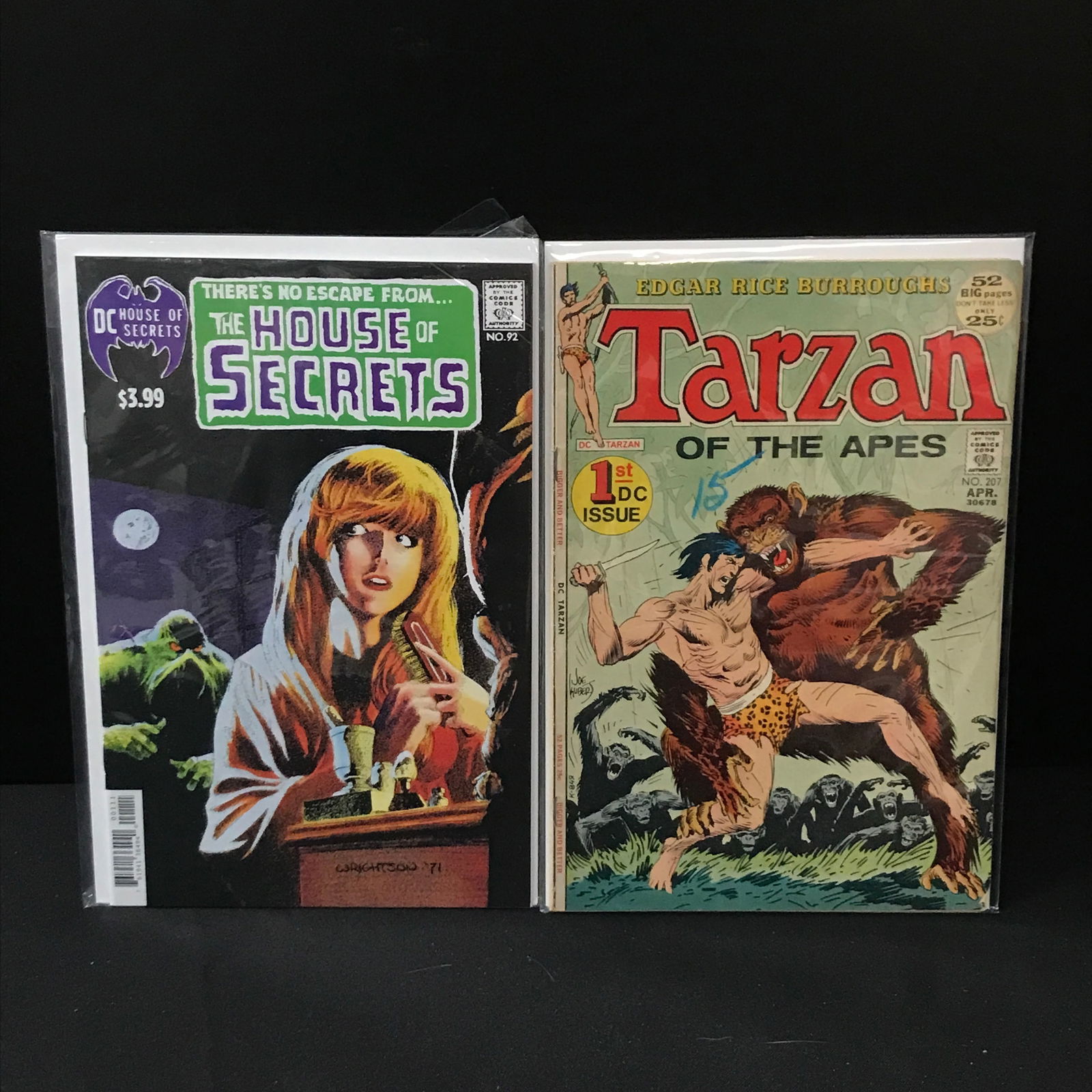 LOT OF 2 COMICS  HOUSE OF SECRETS AND TARZAN OF THE APES NO.1 (1 of 1)