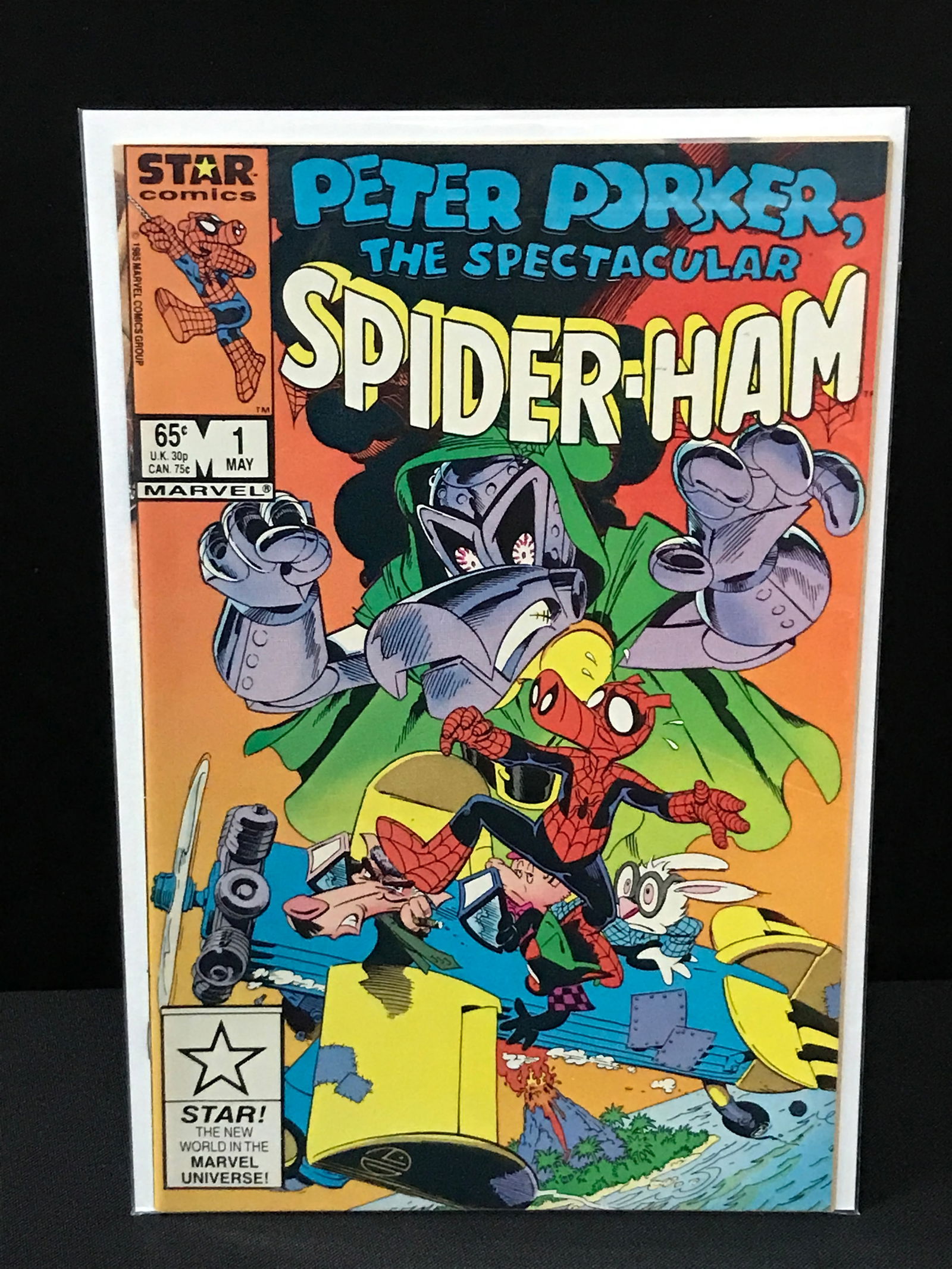 PETER PORKER THE SPECTACULAR SPIDER-HAM #1 - MARVEL COMICS: Prices are in Canadian Dollars