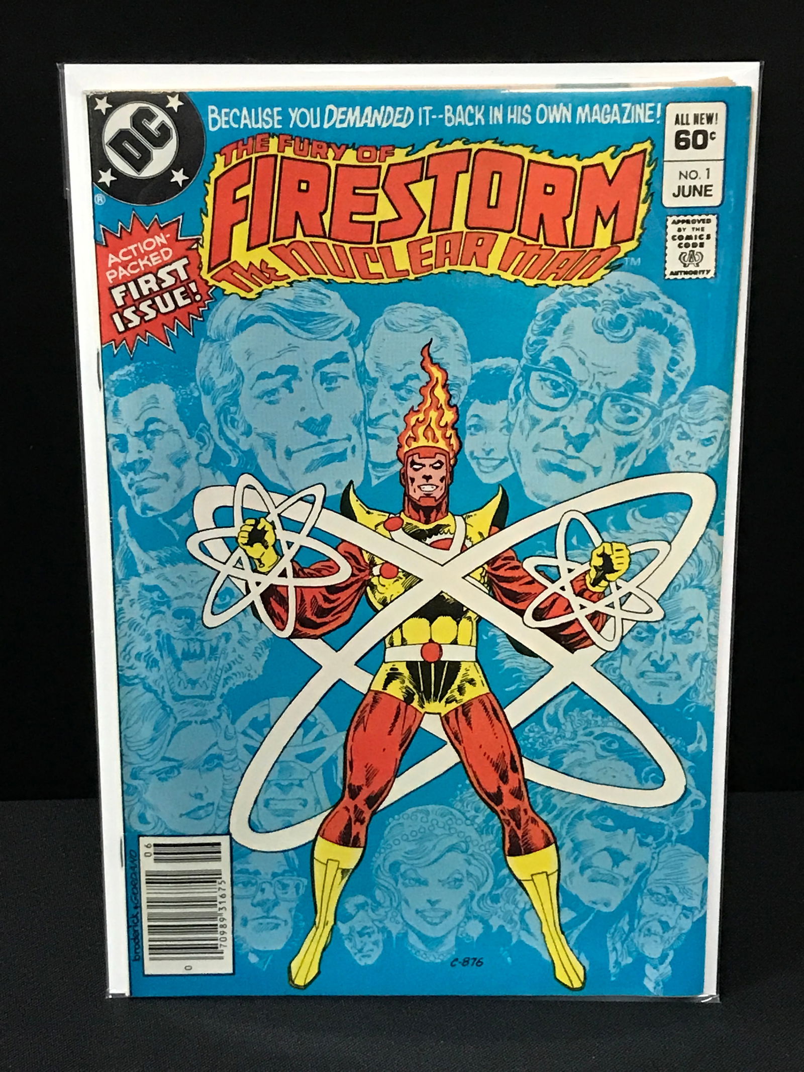 THE FURY OF FIRESTORM THE NUCLEUR MAN #1 - DC COMICS (1 of 1)