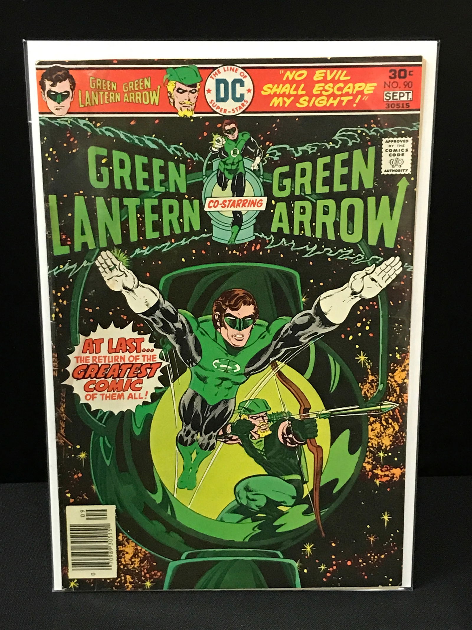 GREEN LANTERN CO-STARRING THE GREEN ARROW #90 - DC COMICS (1 of 1)