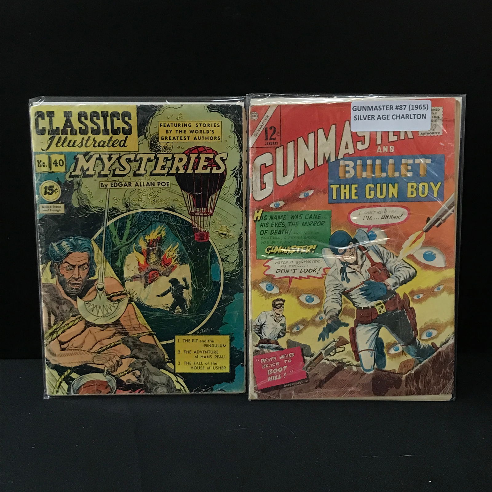 LOT OF 2 SILVER AGE COMICS: Prices are in Canadian Dollars