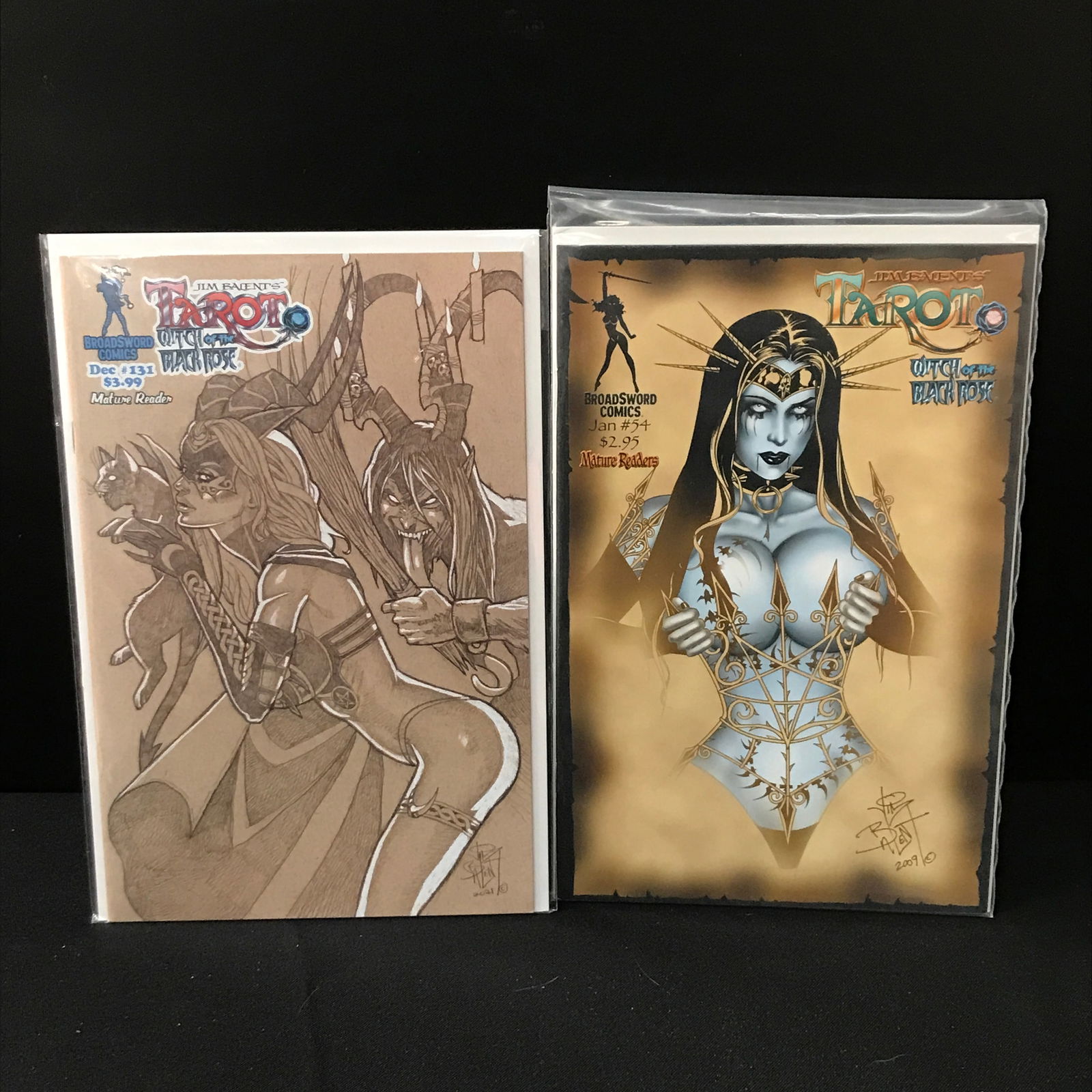 LOT OF 2 TAROT COMICS - BROAD SWORD COMICS (1 of 1)