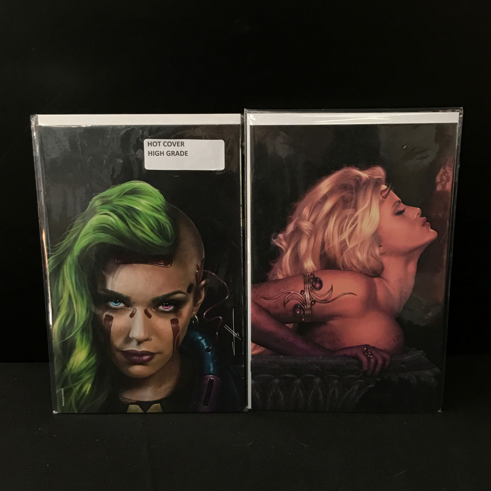 LOT OF 2 ADULT VIRGIN COVER COMICS: Prices are in Canadian Dollars