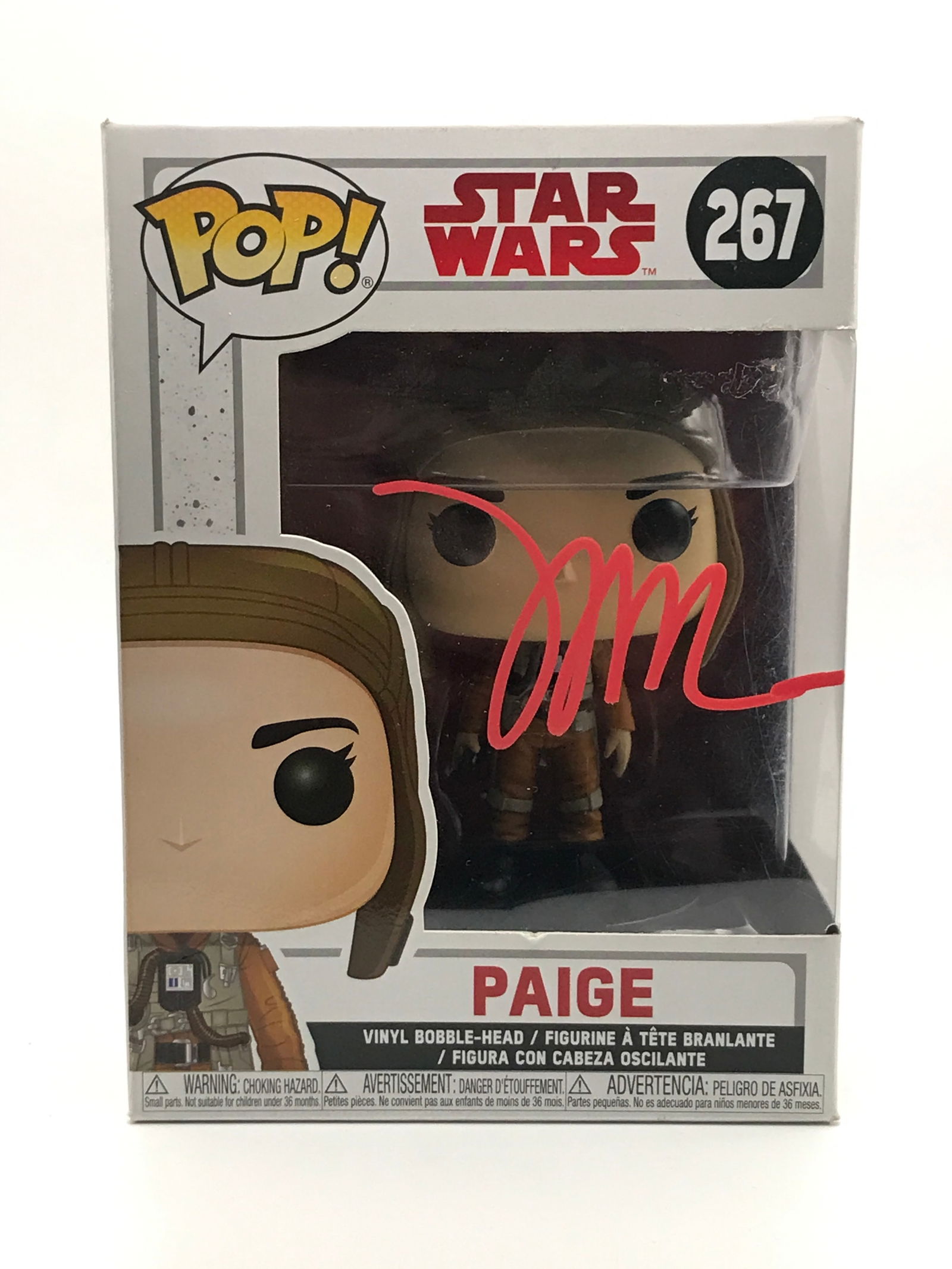 VERONICA NGO SIGNED Star Wars FUNKO POP - KB COA (1 of 2)