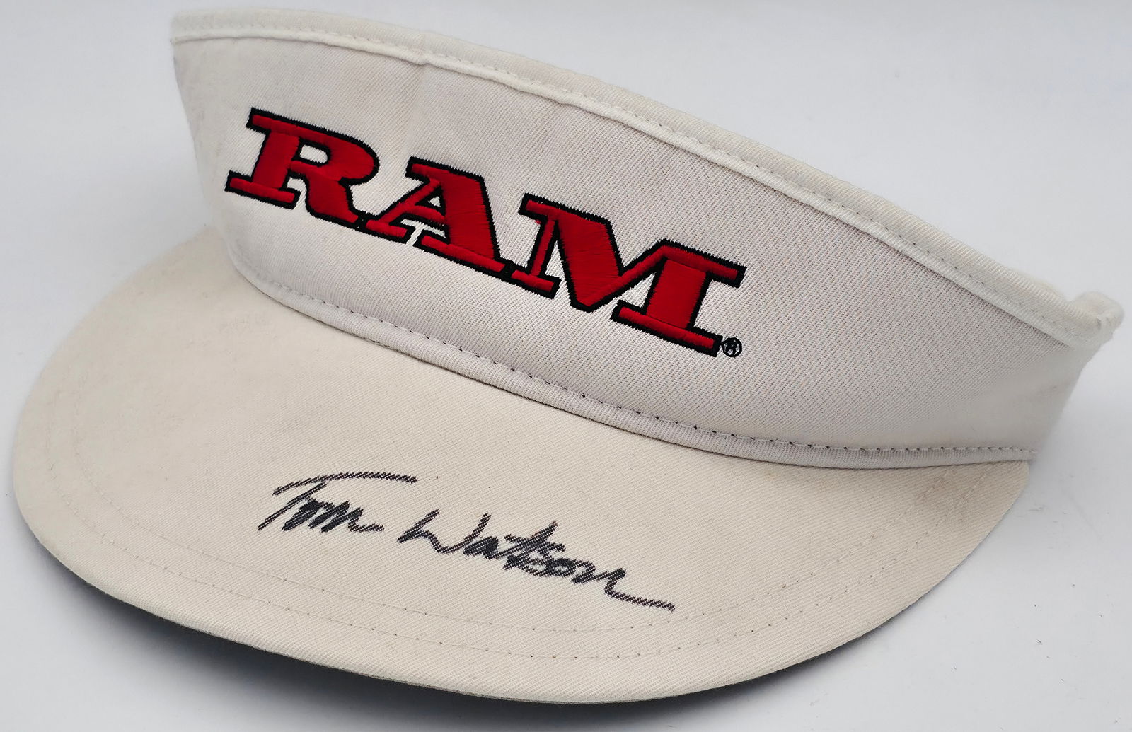 TOM WATSON SIGNED RAM HAT - BECKETT COA (1 of 3)