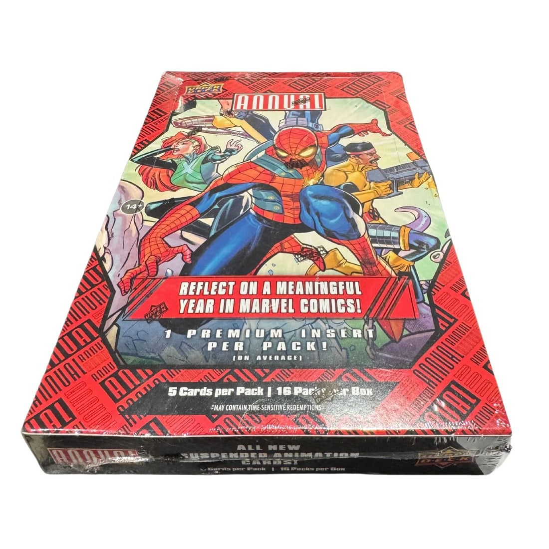 2021-22 UPPER DECK MARVEL ANNUAL HOBBY BOX SEALED (1 of 1)