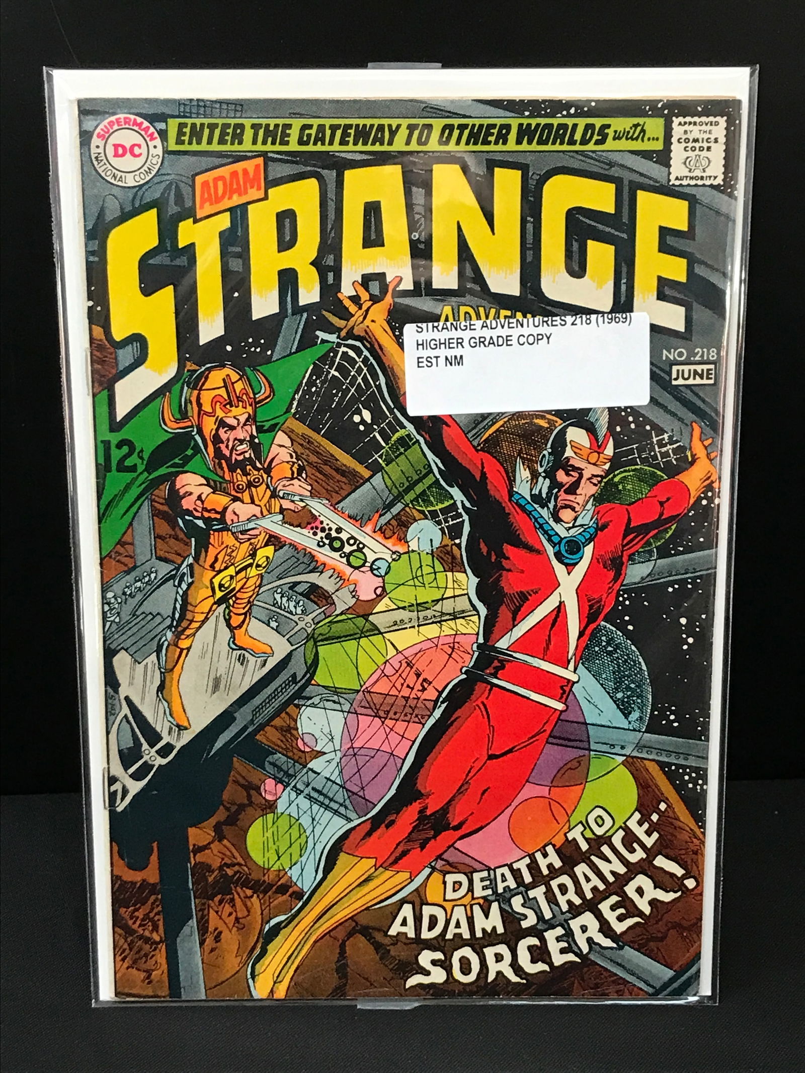 STRANGE ADVENTURES #218 (1969) - DC COMICS (1 of 1)