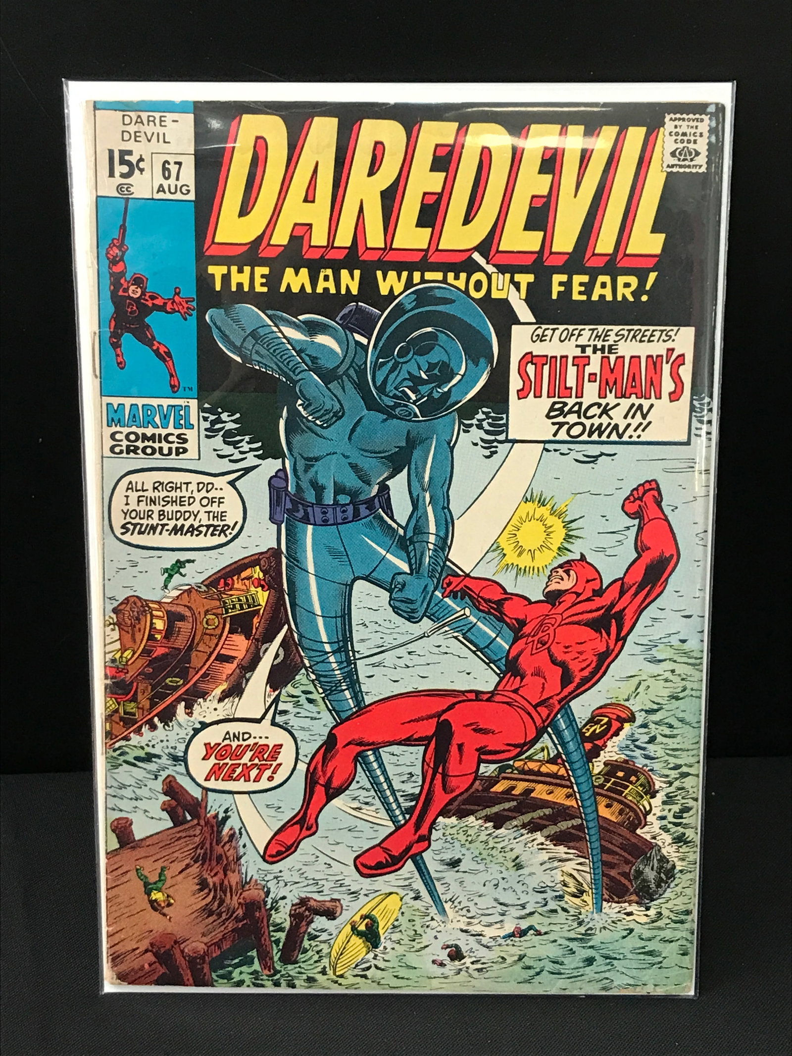 DAREDEVIL #67 - MARVEL COMICS: Prices are in Canadian dollars