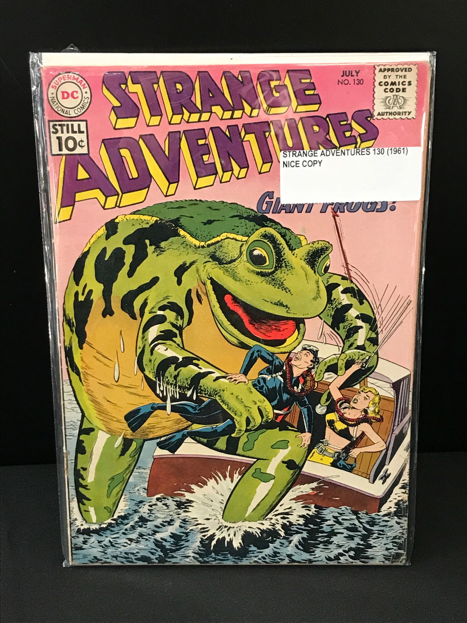 STRANGE ADVENTURES #130 (1961) - DC COMICS (1 of 1)