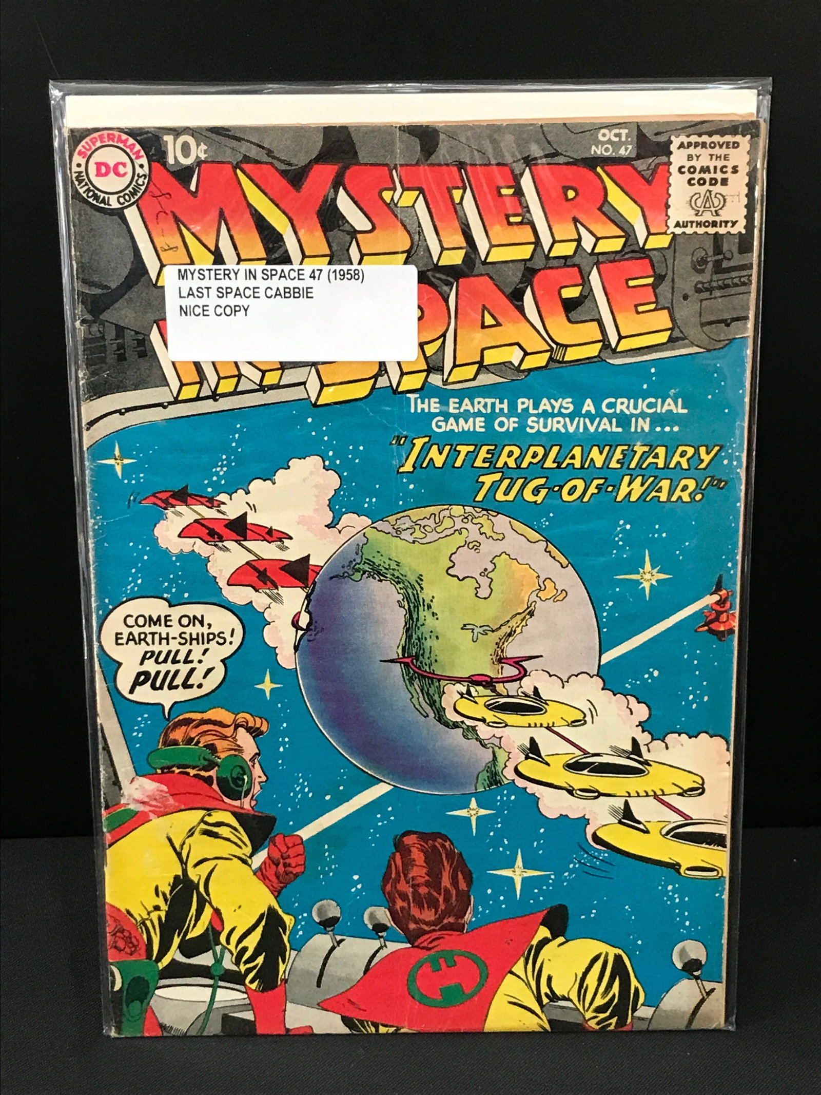 MYSTERY IN SPACE #47 (1958) - DC COMICS: Prices are in Canadian dollars