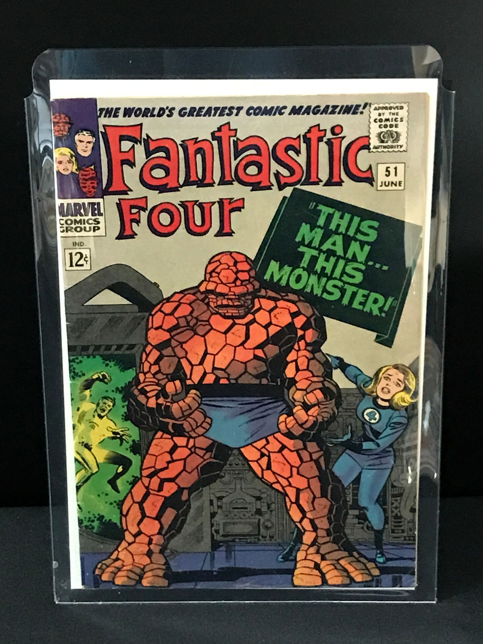 FANTASTIC FOUR #51 - MARVEL COMICS (1 of 1)