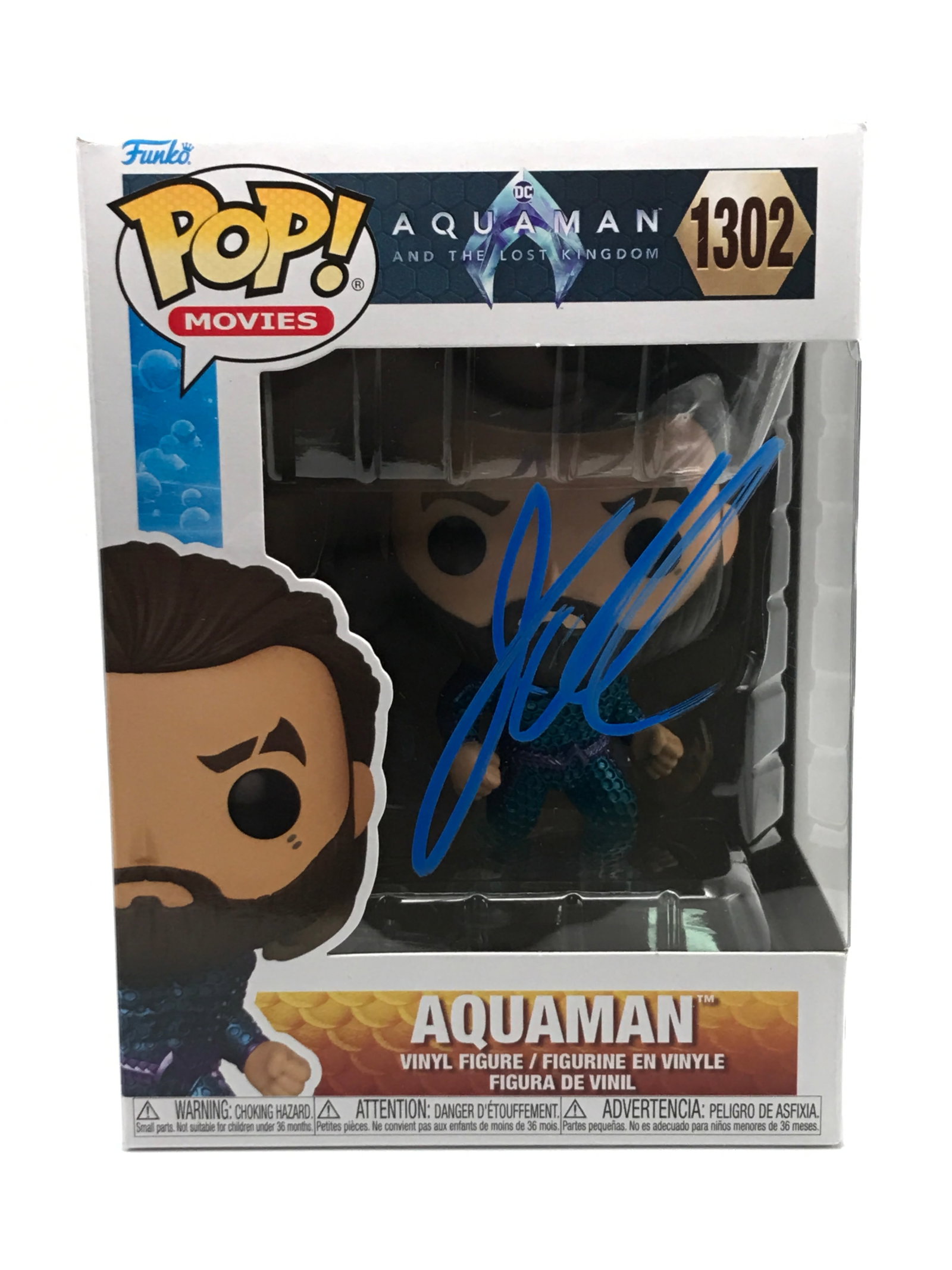 JASON MAMOA SIGNED AQUMAN FUNKO POP - KB COA: Prices are in Canadian dollars