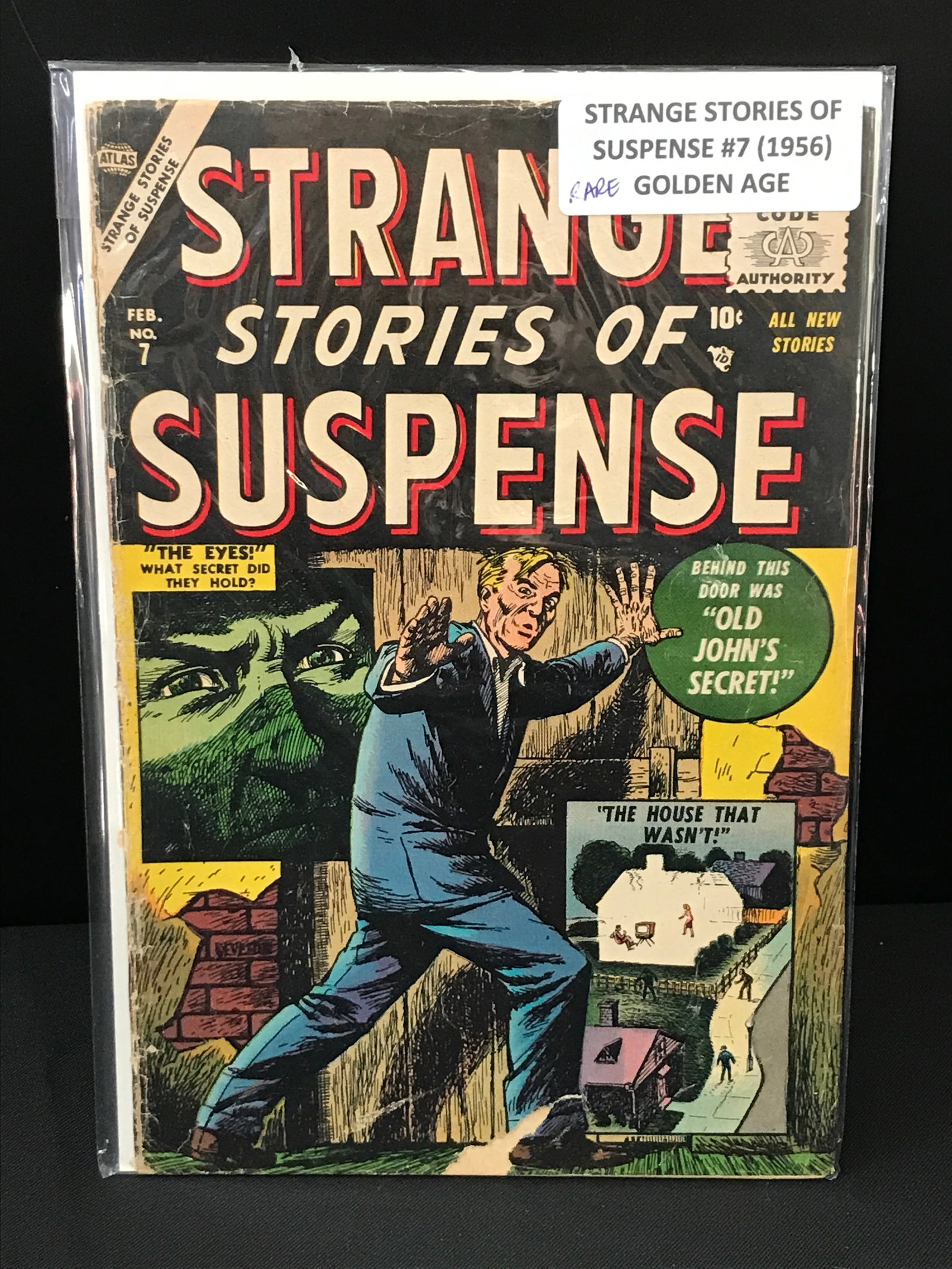 STRANGE STORIES OF SUSPENSE #7 (1956) - ATLAS COMICS: Prices are in Canadian dollars