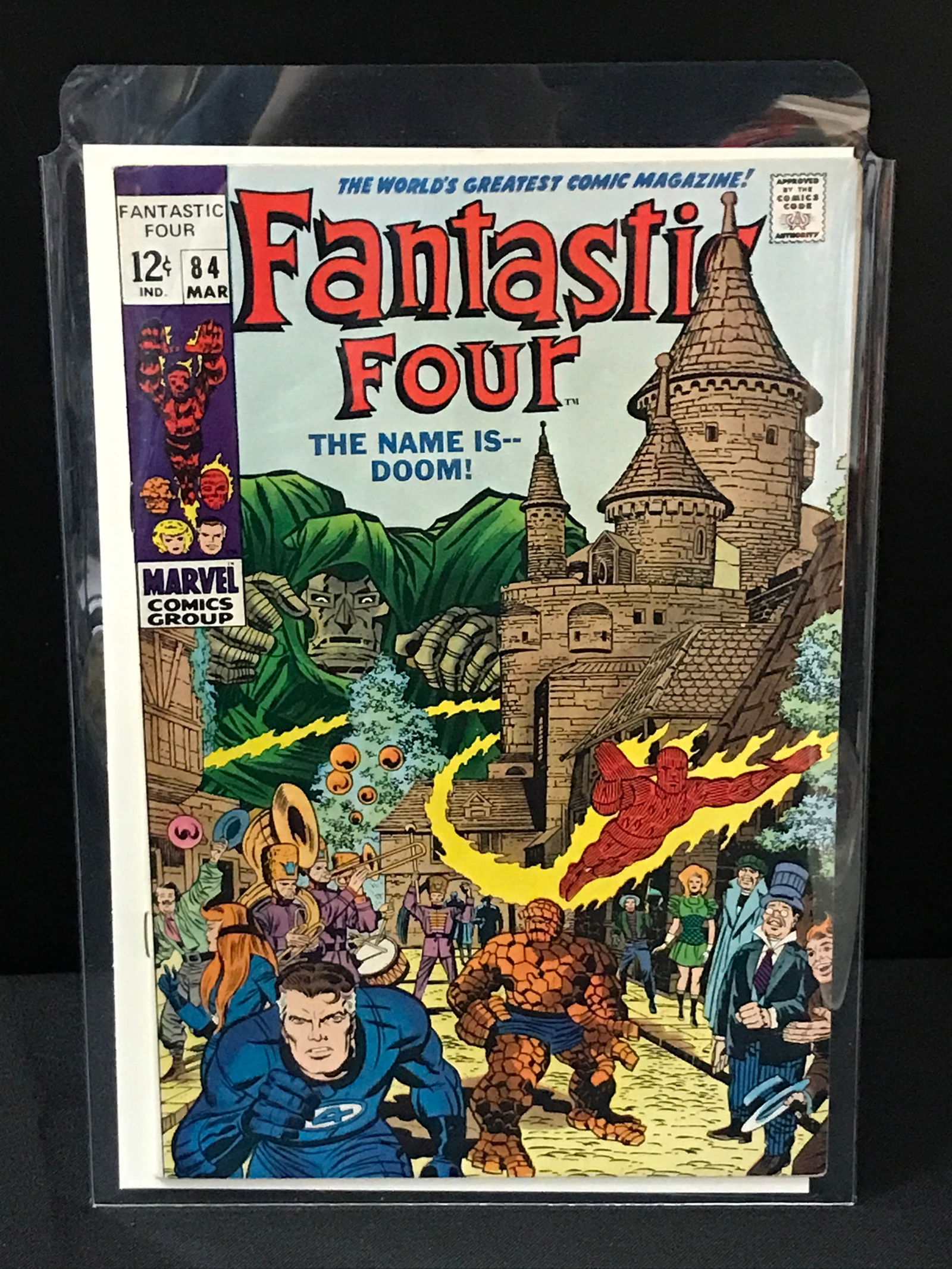 FANTASTIC FOUR #84 - MARVEL COMICS (1 of 1)