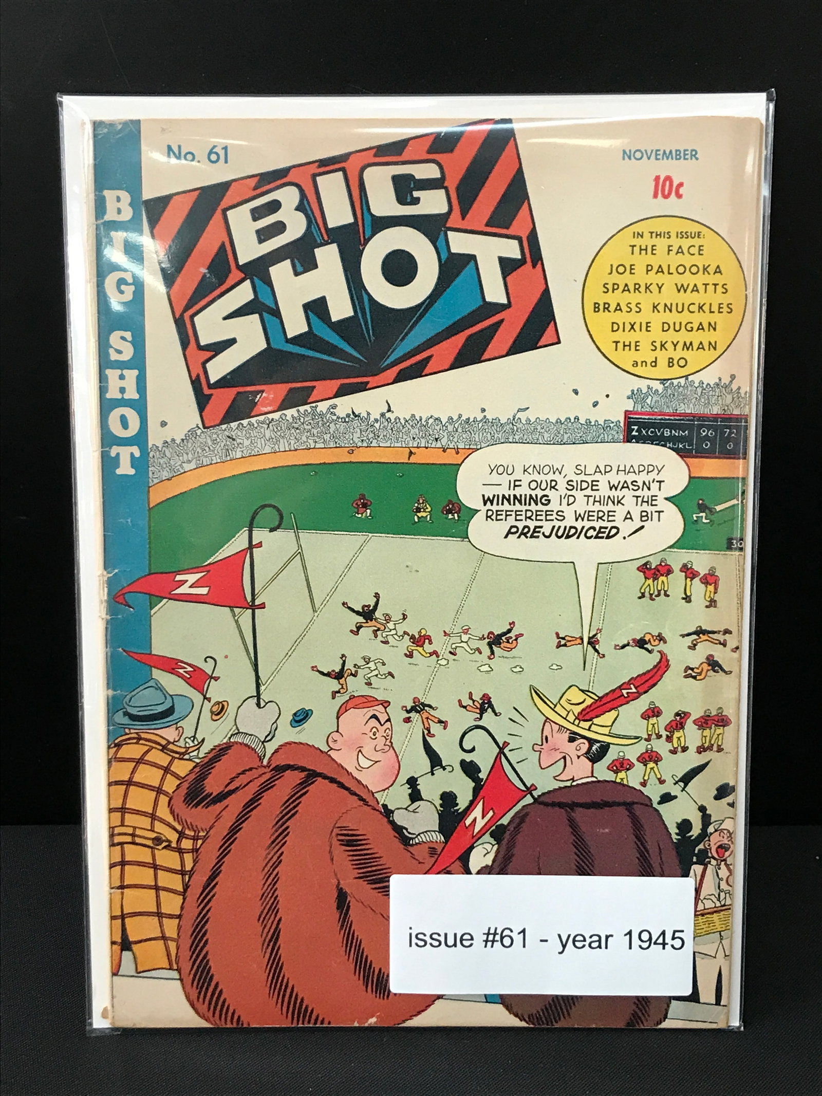BIG SHOT #61 (1945): Prices are in Canadian dollars