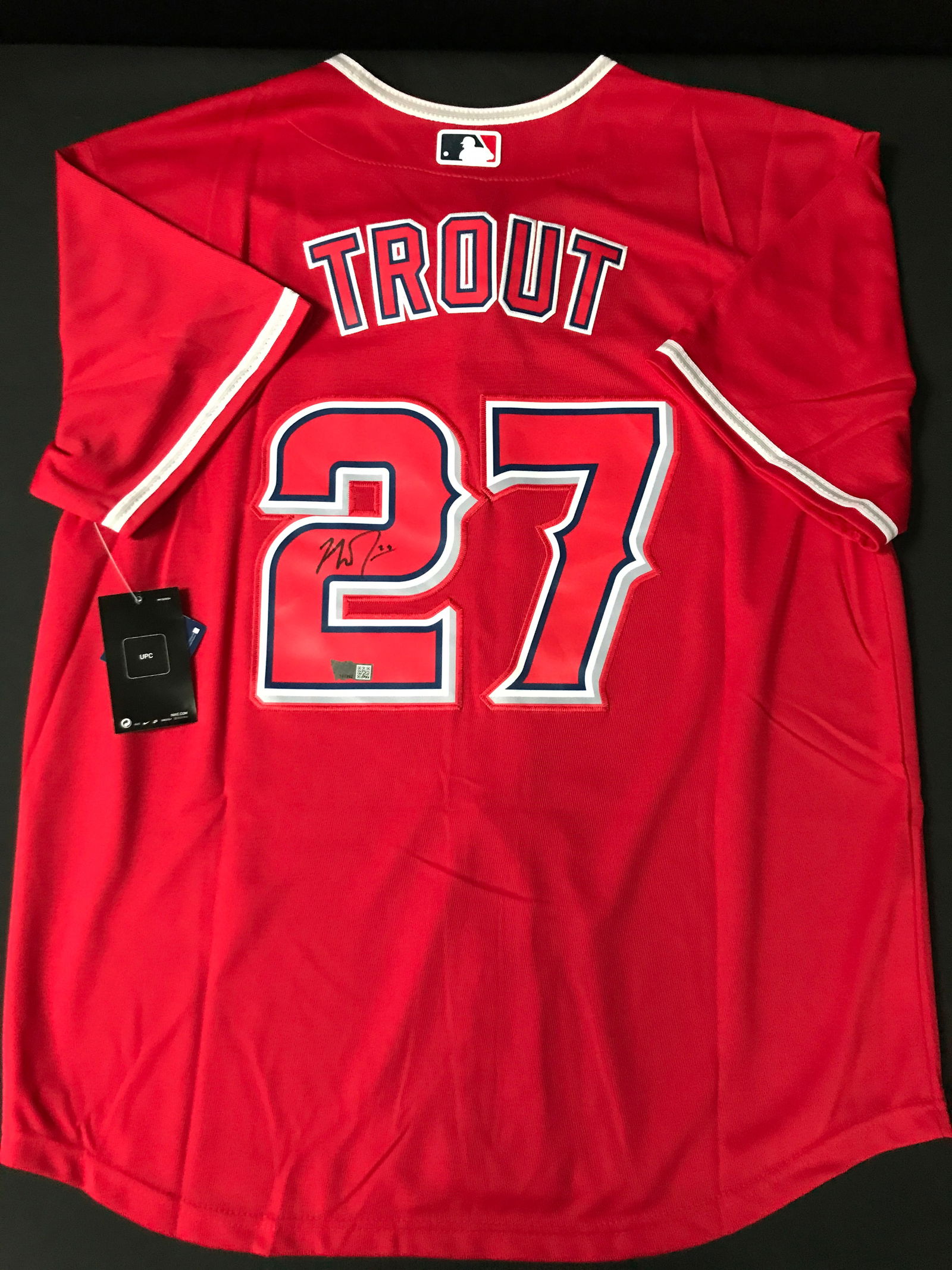 MIKE TROUT SIGNED Los Angeles ANGLES BASEBALL JERSEY - ACE COA (1 of 3)