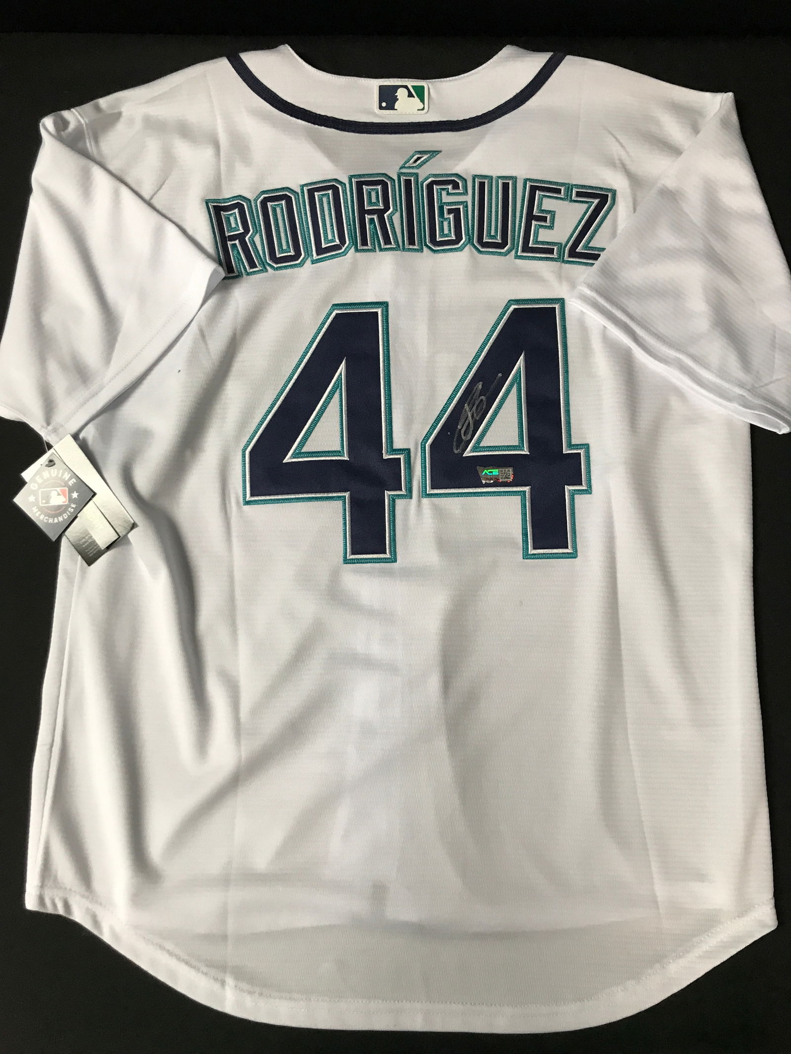 JULIO RODRIGUEZ SIGNED SEATTLE MARINERS BASEBALL JERSEY - ACE COA (1 of 3)