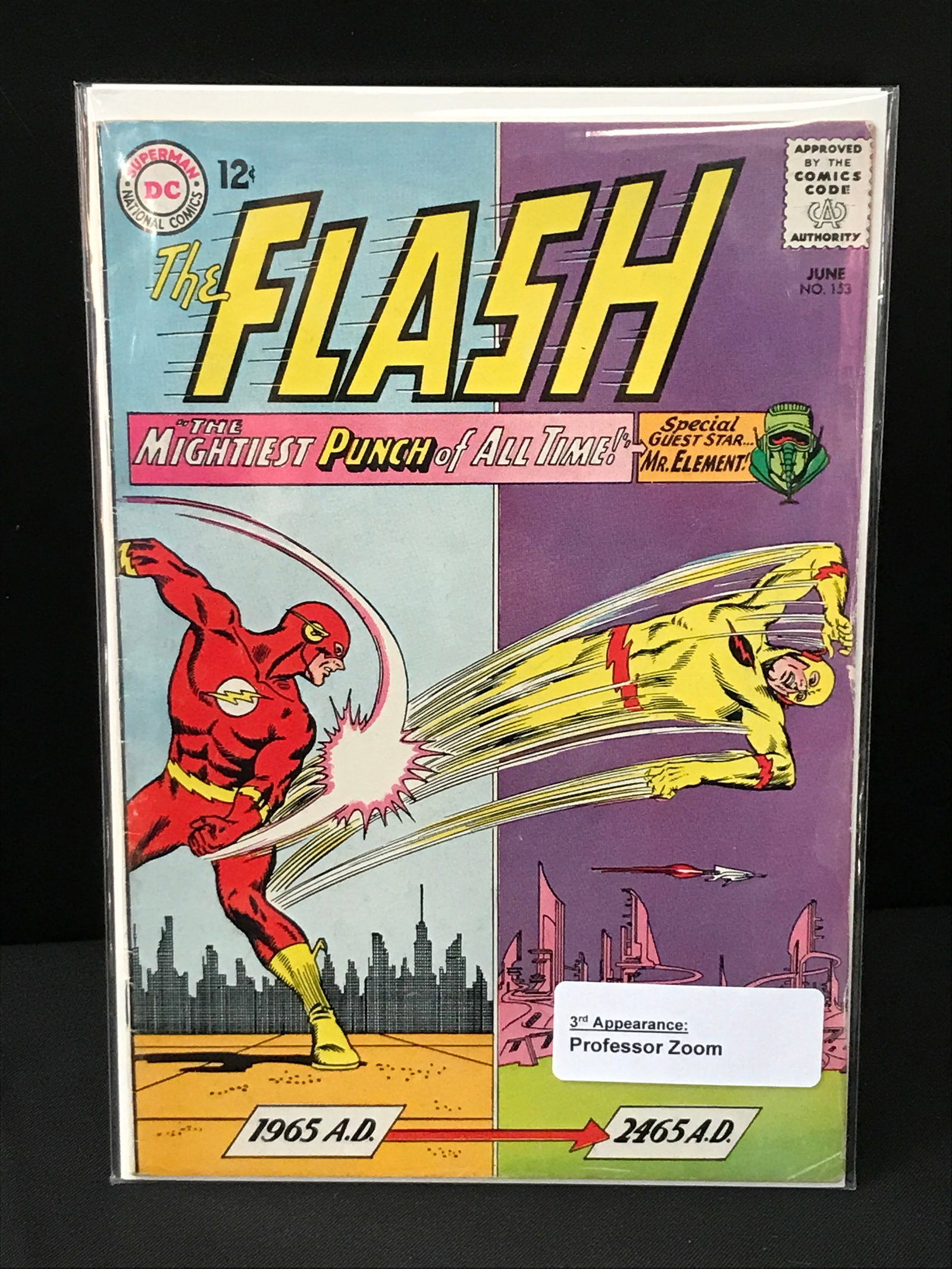 THE FLASH #153 3RD APPEARANCE OF PROFESSOR ZOOM - DC COMICS: Prices are in Canadian dollars