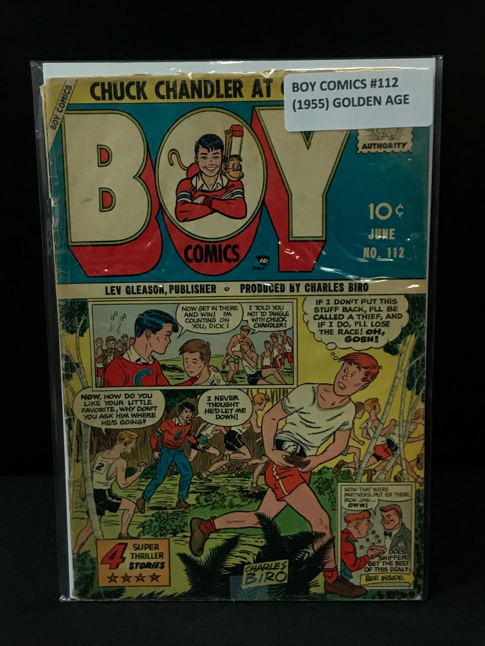 BOY COMICS #112 (1955): Prices are in Canadian dollars