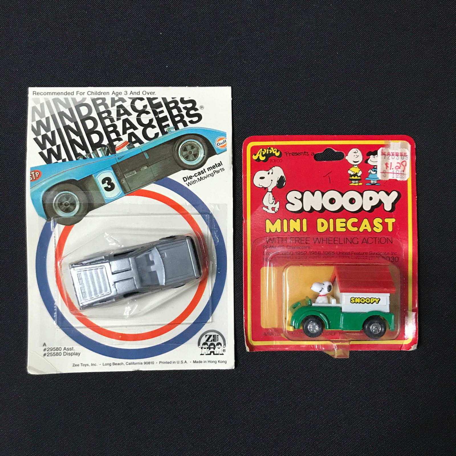 LOT OF 2 TOY CARS IN ORIGINAL PACKAGING (1 of 1)