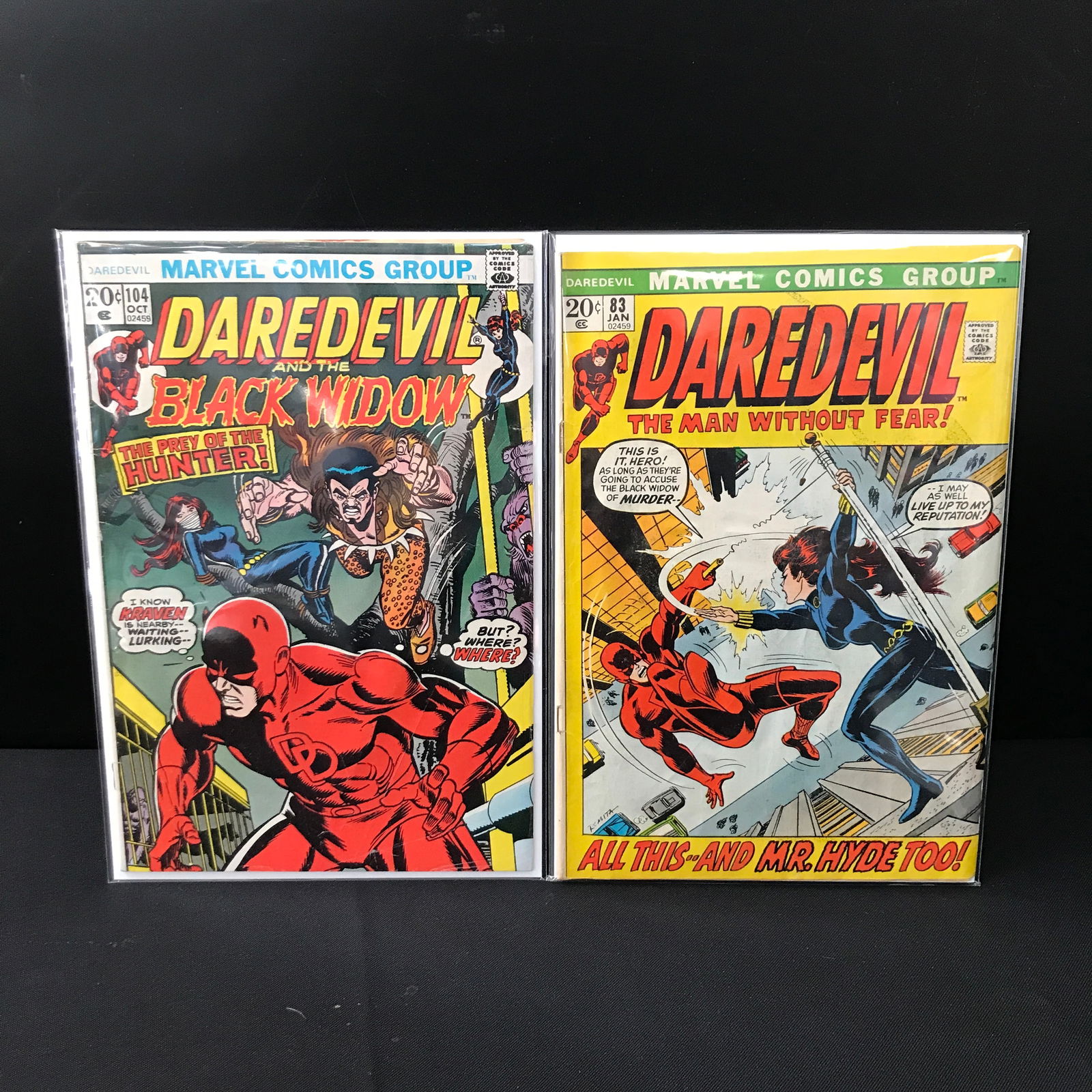 LOT OF 2 DAREDEVIL COMICS - MARVEL COMICS (1 of 1)