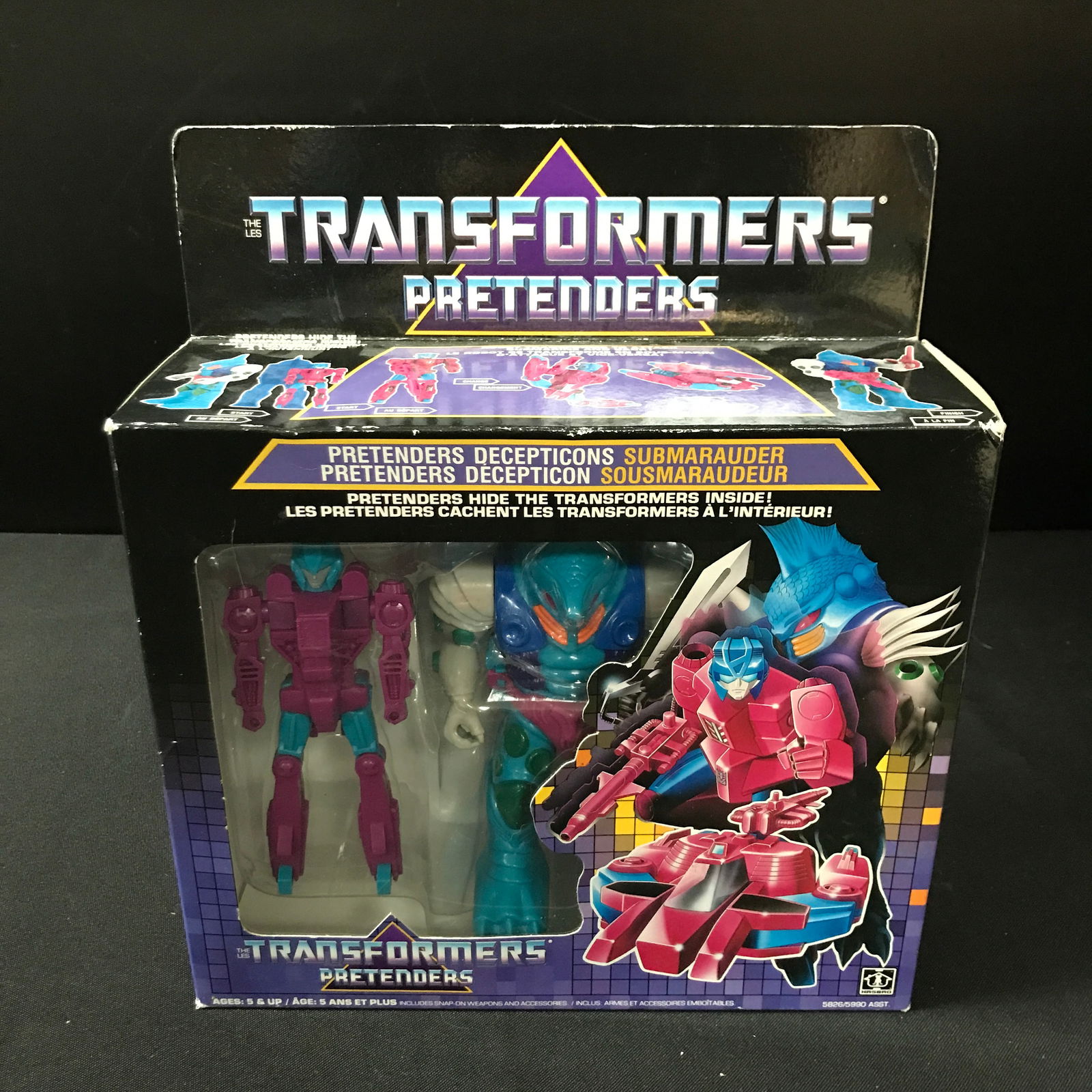 VINTAGETRANSFORMERS PRETENDERS ACTION FIGURE IN ORIGINAL BOX (1 of 2)