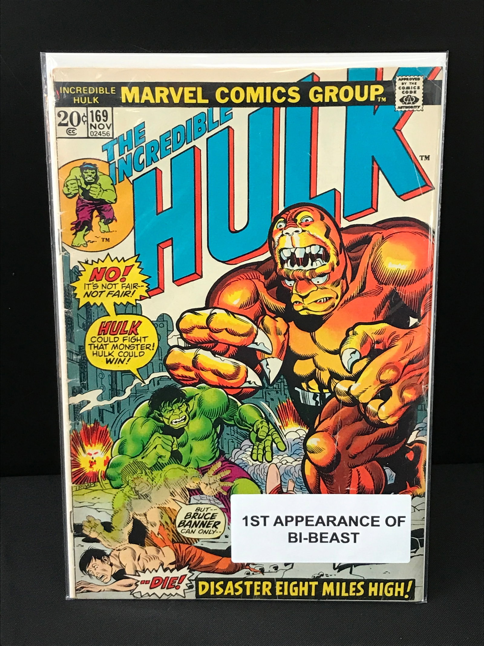 THE Incredible Hulk #169 1ST APPEARANCE OF BI-BEAST - MARVEL COMICS: Prices are in Canadian Dollars