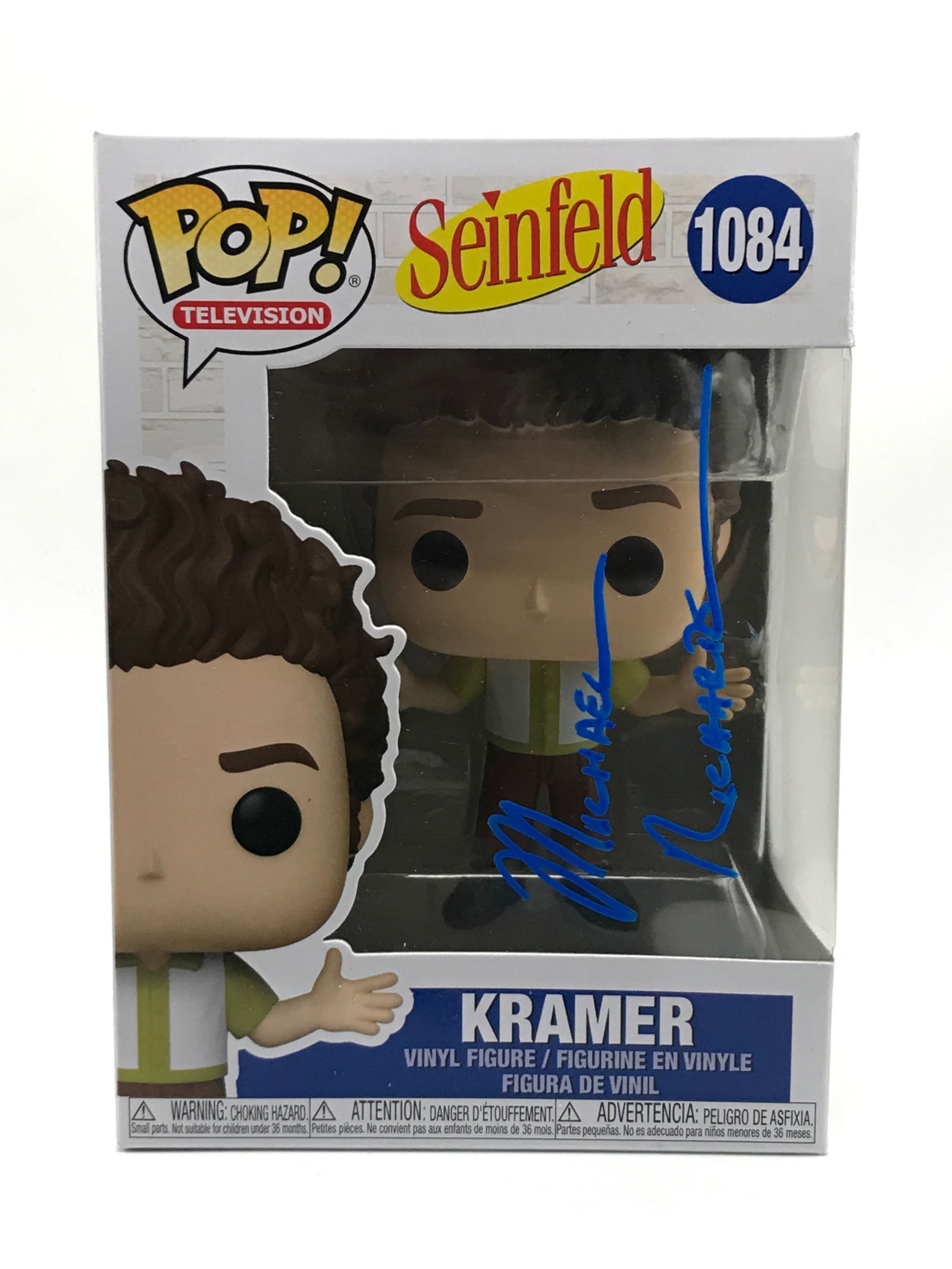 MICHAEL RICHARDS SIGNED KRAMER SEINFELD FUNKO POP - KB COA (1 of 2)