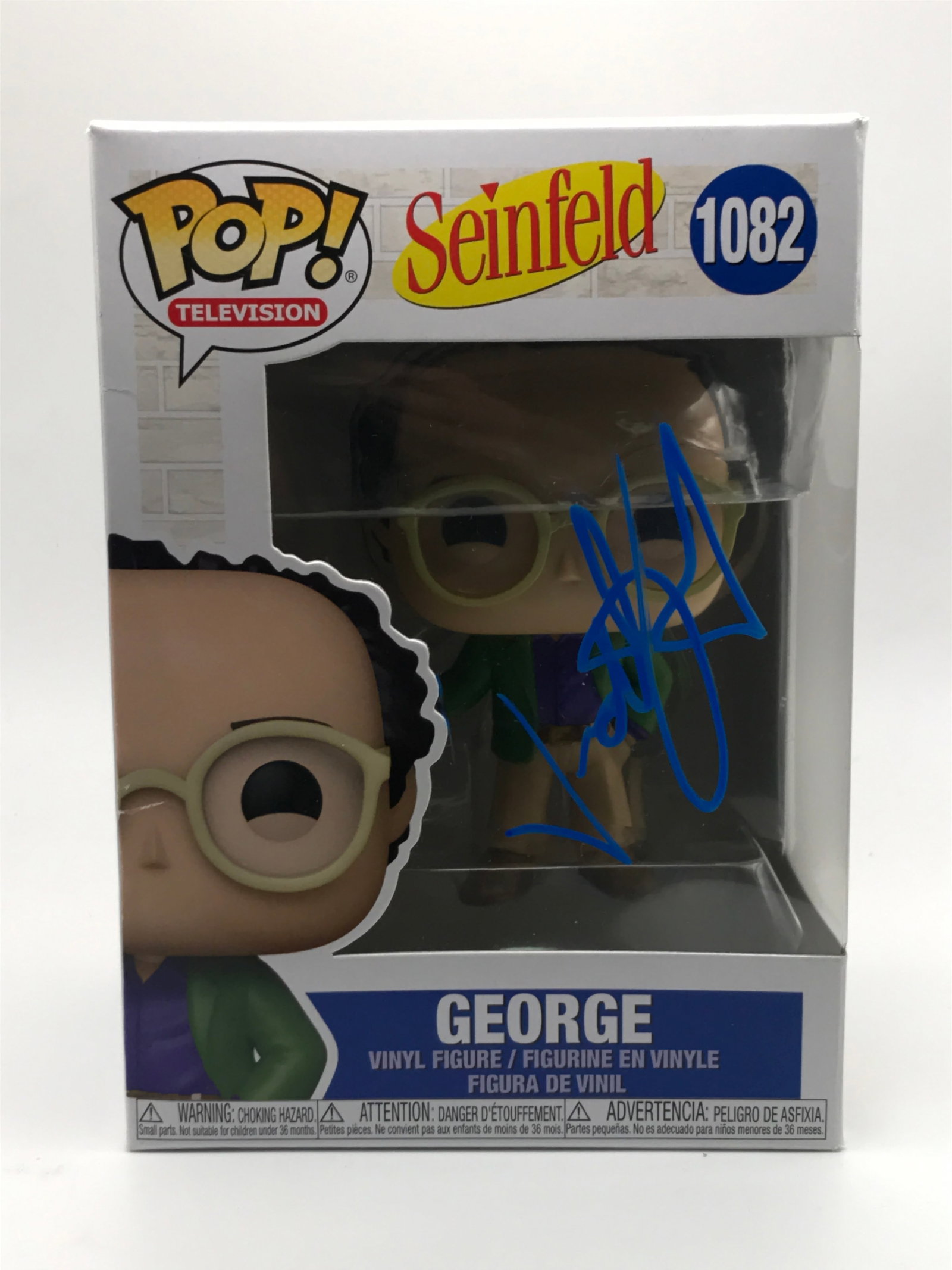 JASON ALEXANDER SIGNED GEORGE SEINFELD FUNKO POP - KB COA: Prices are in Canadian Dollars