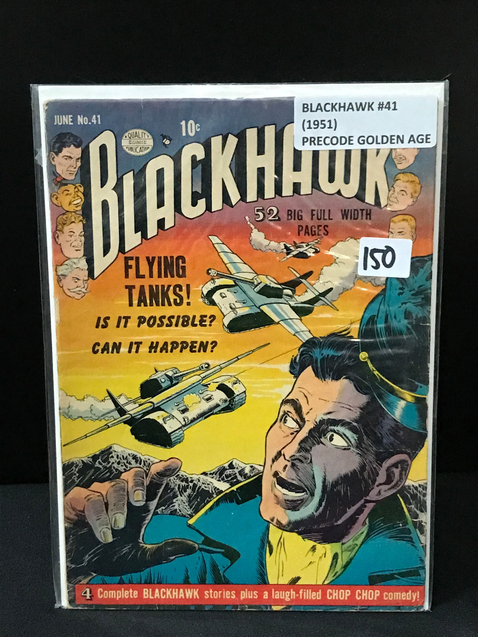 BLACKHAWK #41 (1951) - QUALITY COMICS PUBLICATION (1 of 1)