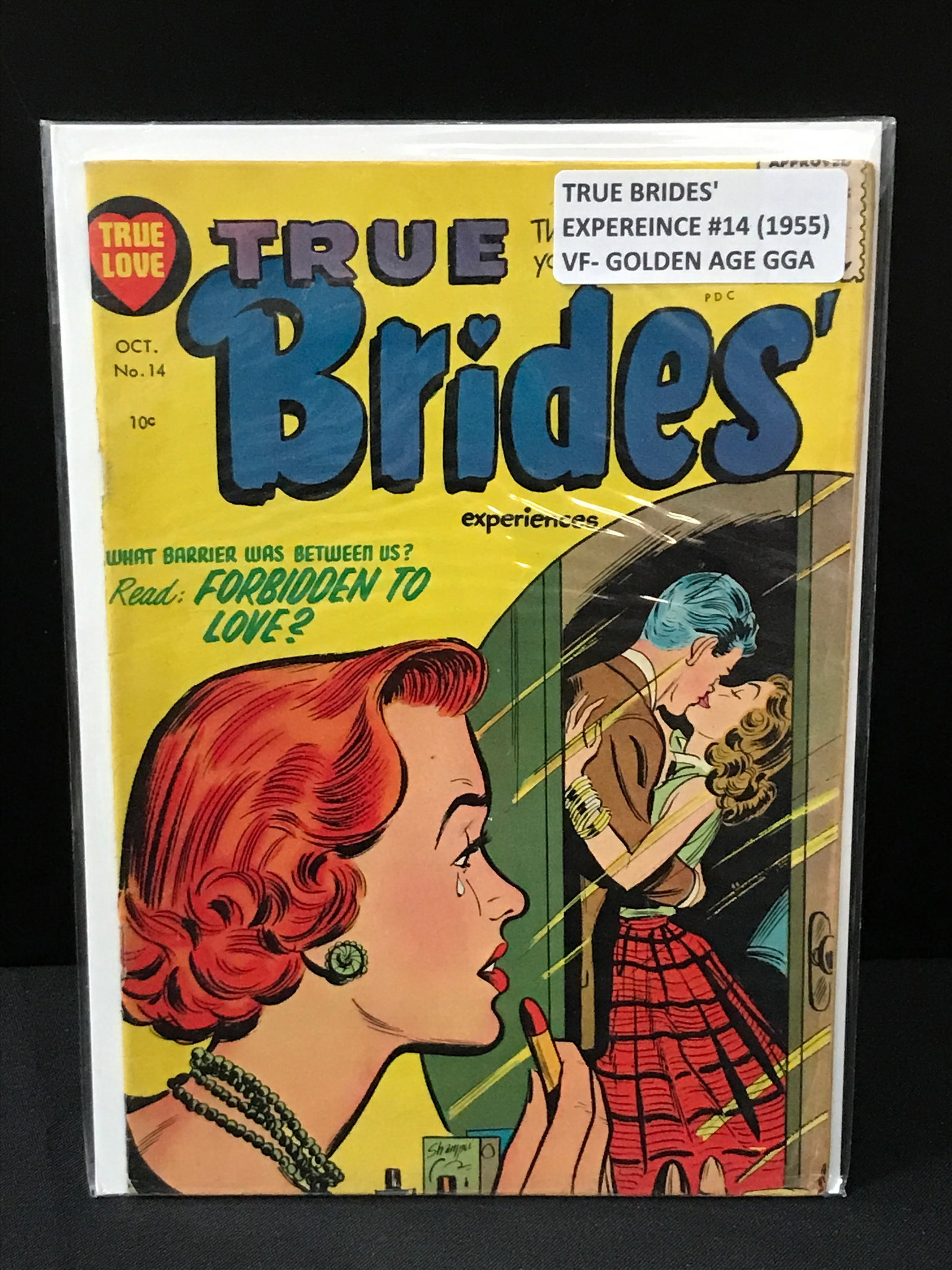 TRUE BRIDES' EXPERIENCE #14 (1955) - TRUE LOVE COMICS: Prices are in Canadian dollars