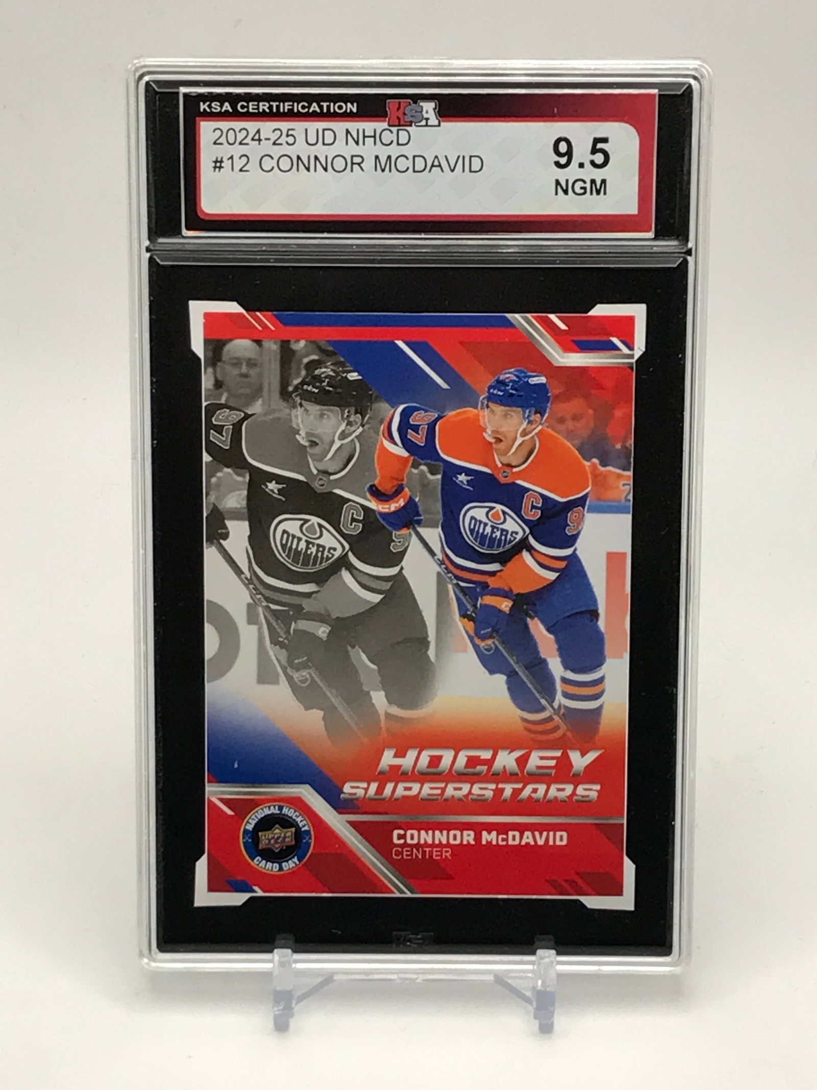 2024-25 UD NHCD CONNOR MCDAVID - KSA GRADE 9.5: Prices are in Canadian dollars